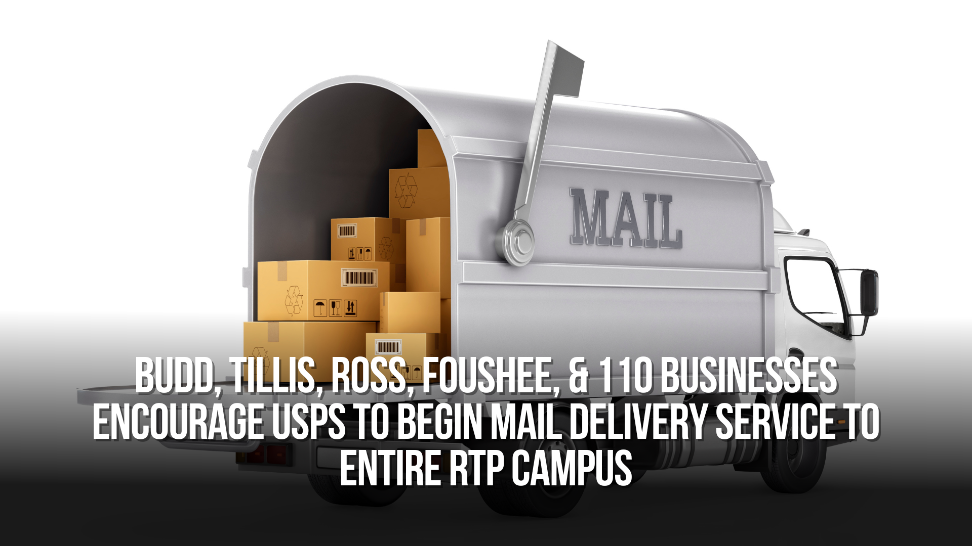Budd, Tillis, Ross, Foushee, &amp; 110 Businesses Encourage USPS to Begin Mail Delivery Service to Entire RTP Campus