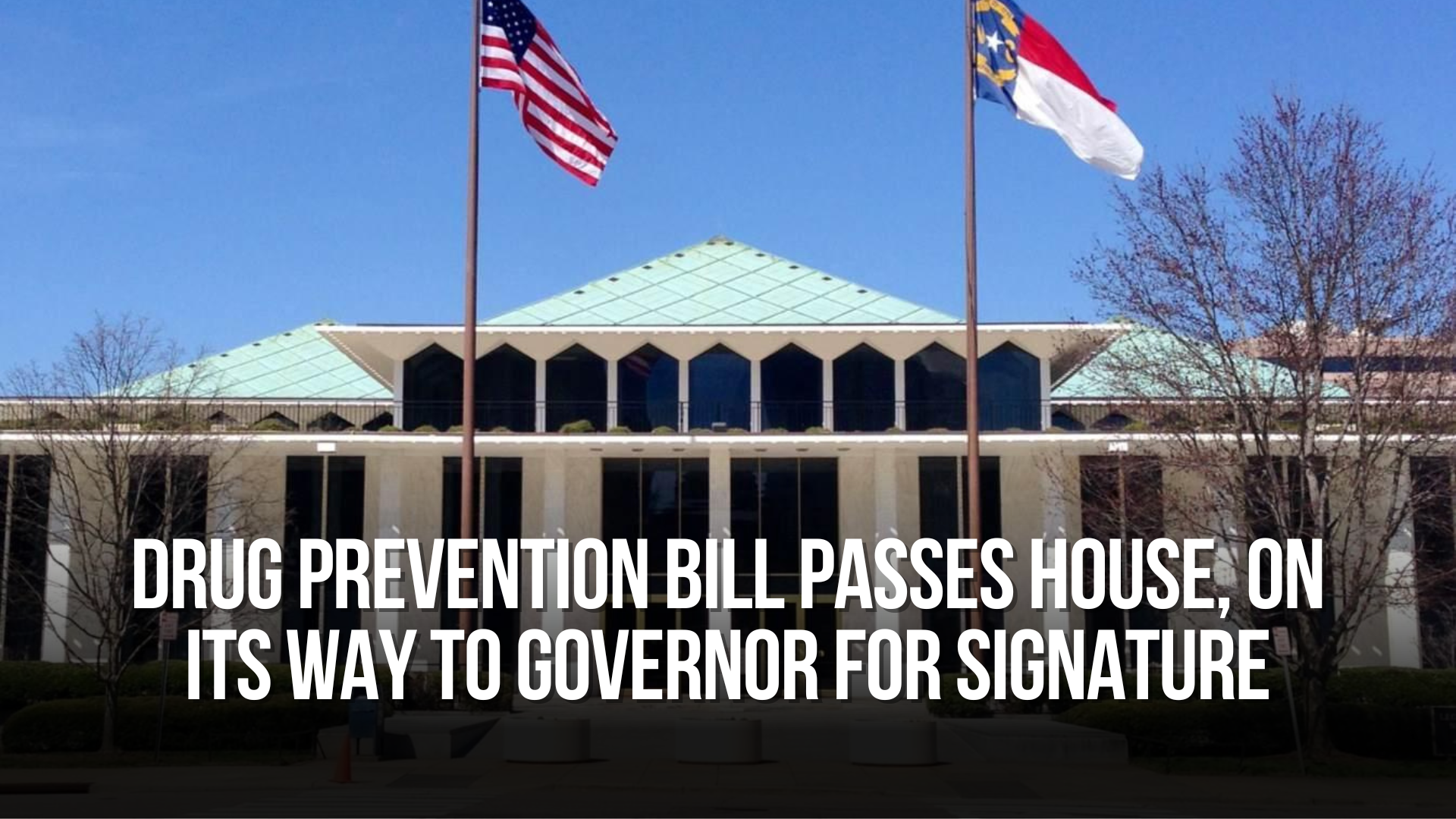 Drug prevention bill passes House, on its way to governor for signature