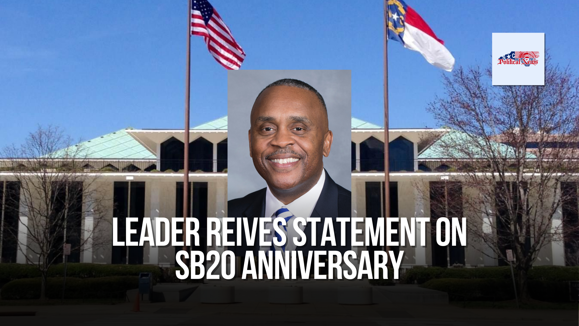 Leader Reives Statement on SB20 Anniversary