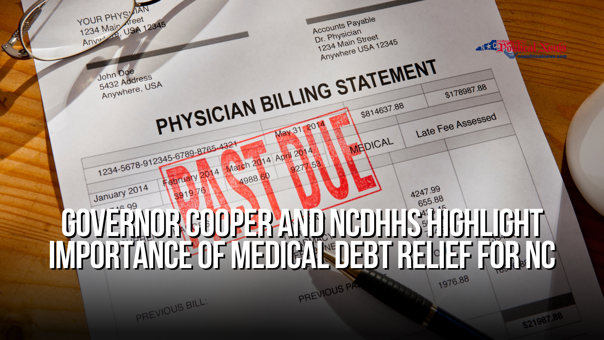 Governor Cooper and NCDHHS Highlight Importance of Medical Debt Relief for NC