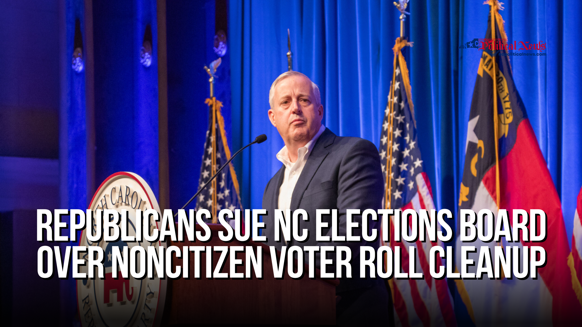 Republicans sue NC elections board over noncitizen voter roll cleanup