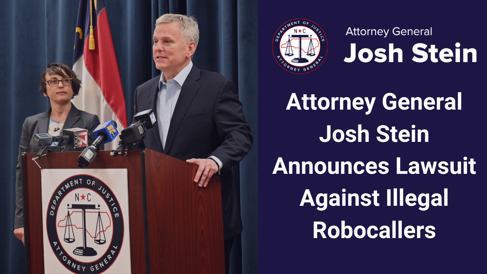 Attorney General Josh Stein Announces Lawsuit Against Illegal Robocallers