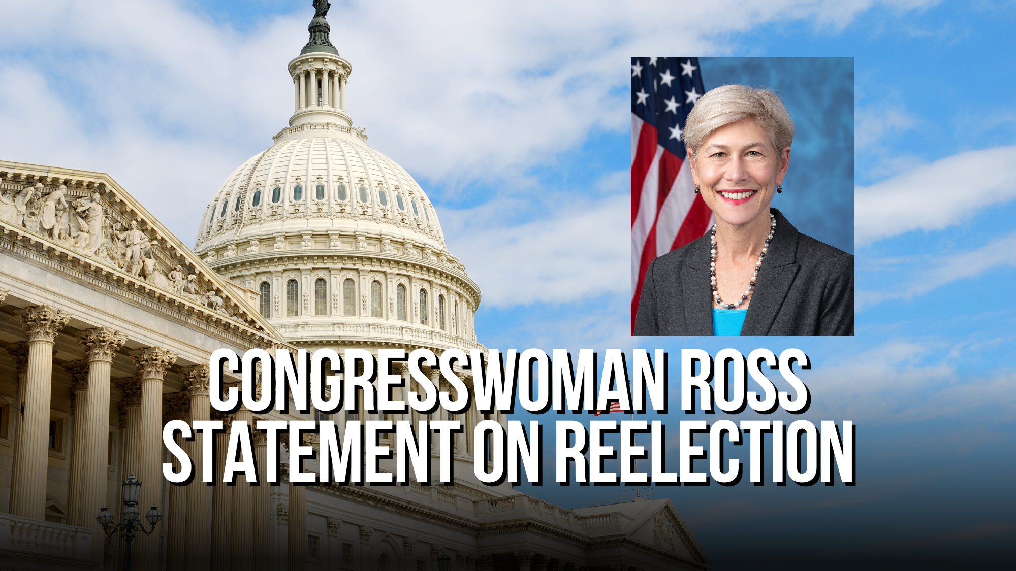 Congresswoman Ross Statement on Reelection