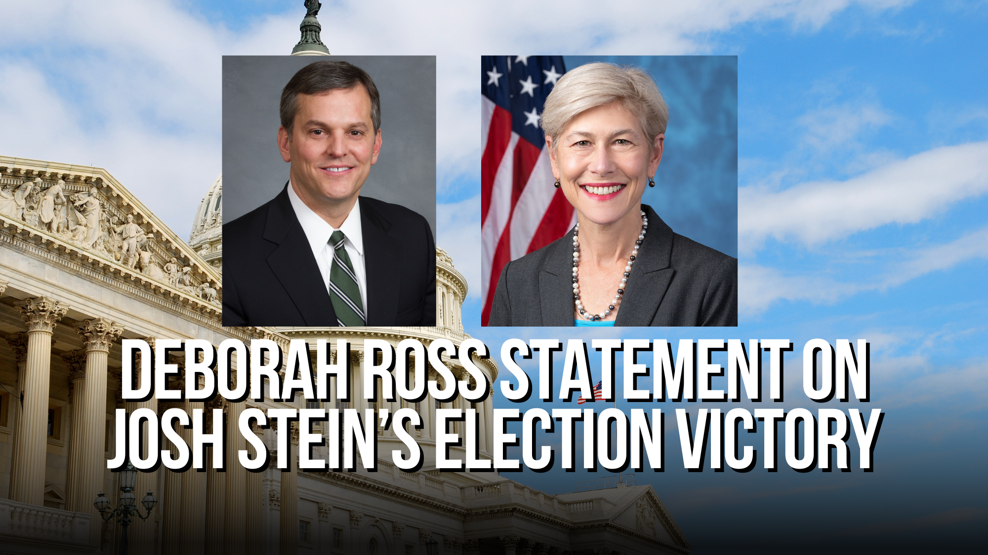 Deborah Ross Statement on Josh Stein’s Election Victory