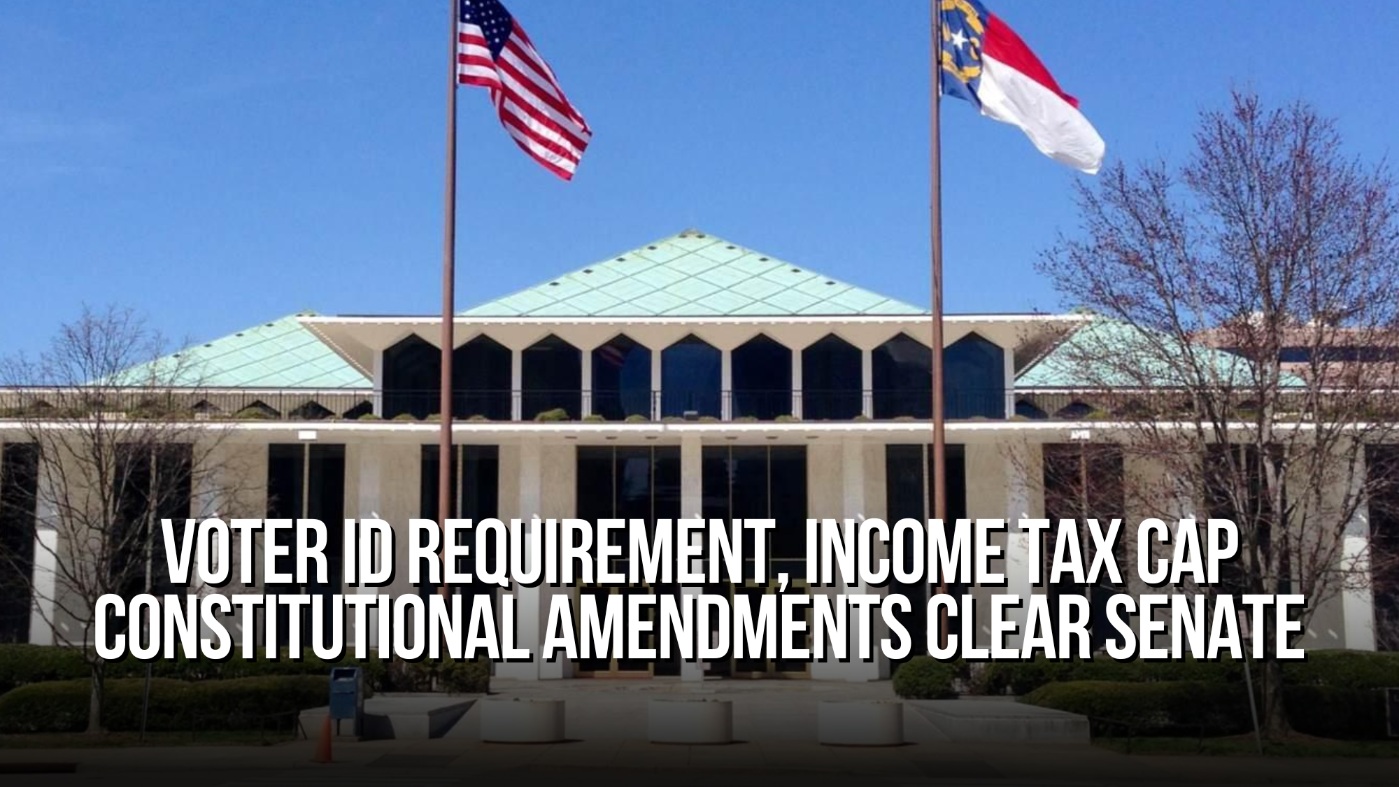 Voter ID Requirement, Income Tax Cap Constitutional Amendments Clear Senate