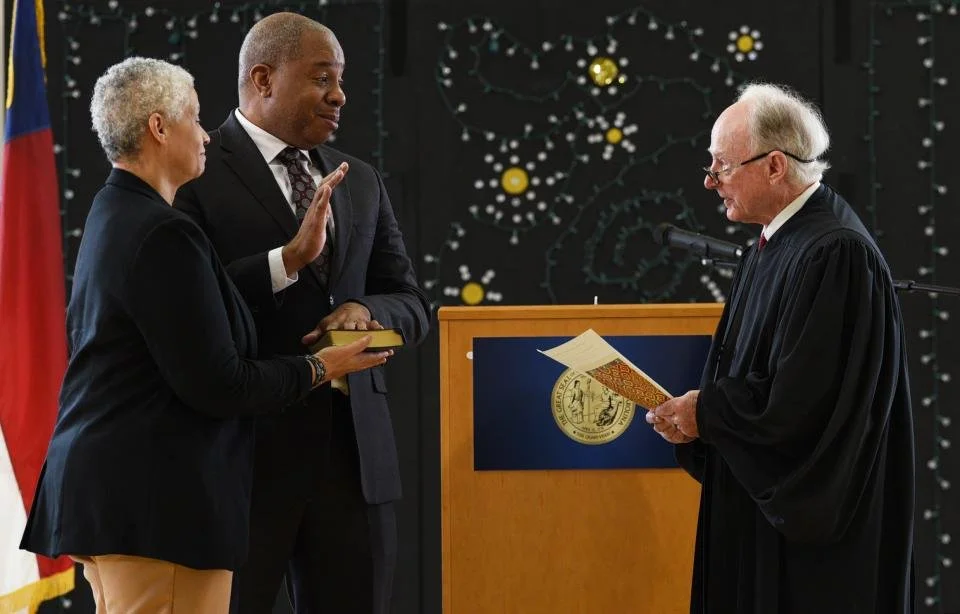 Maurice “Mo” Green Sworn in as North Carolina Superintendent of Public Instruction