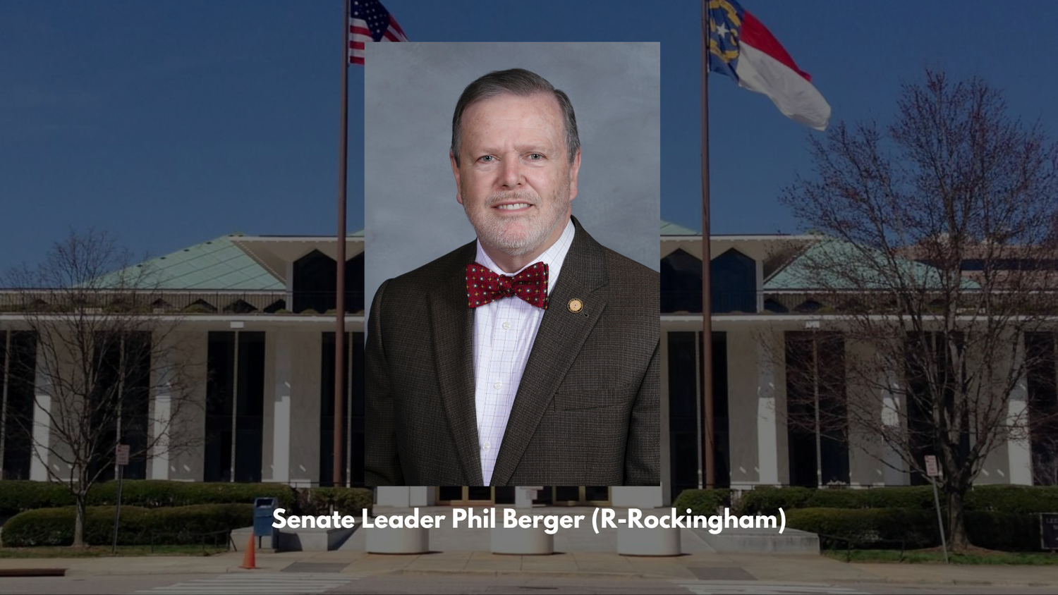 Berger issues statement on death of Sen. Jim Jacumin