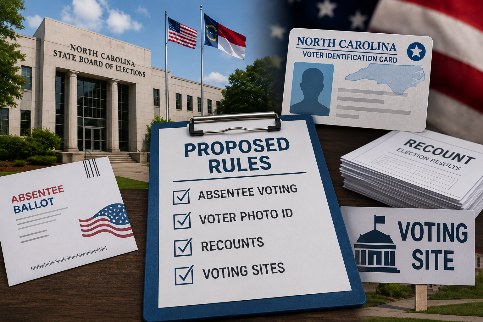 State elections board opens comment period on absentee voting, photo ID, recount and voting site rules