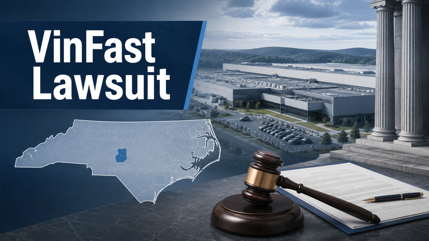 North Carolina sues VinFast to acquire Chatham County manufacturing site