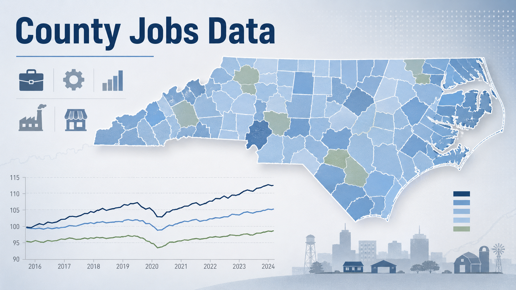 Commerce: April unemployment fell in 57 counties