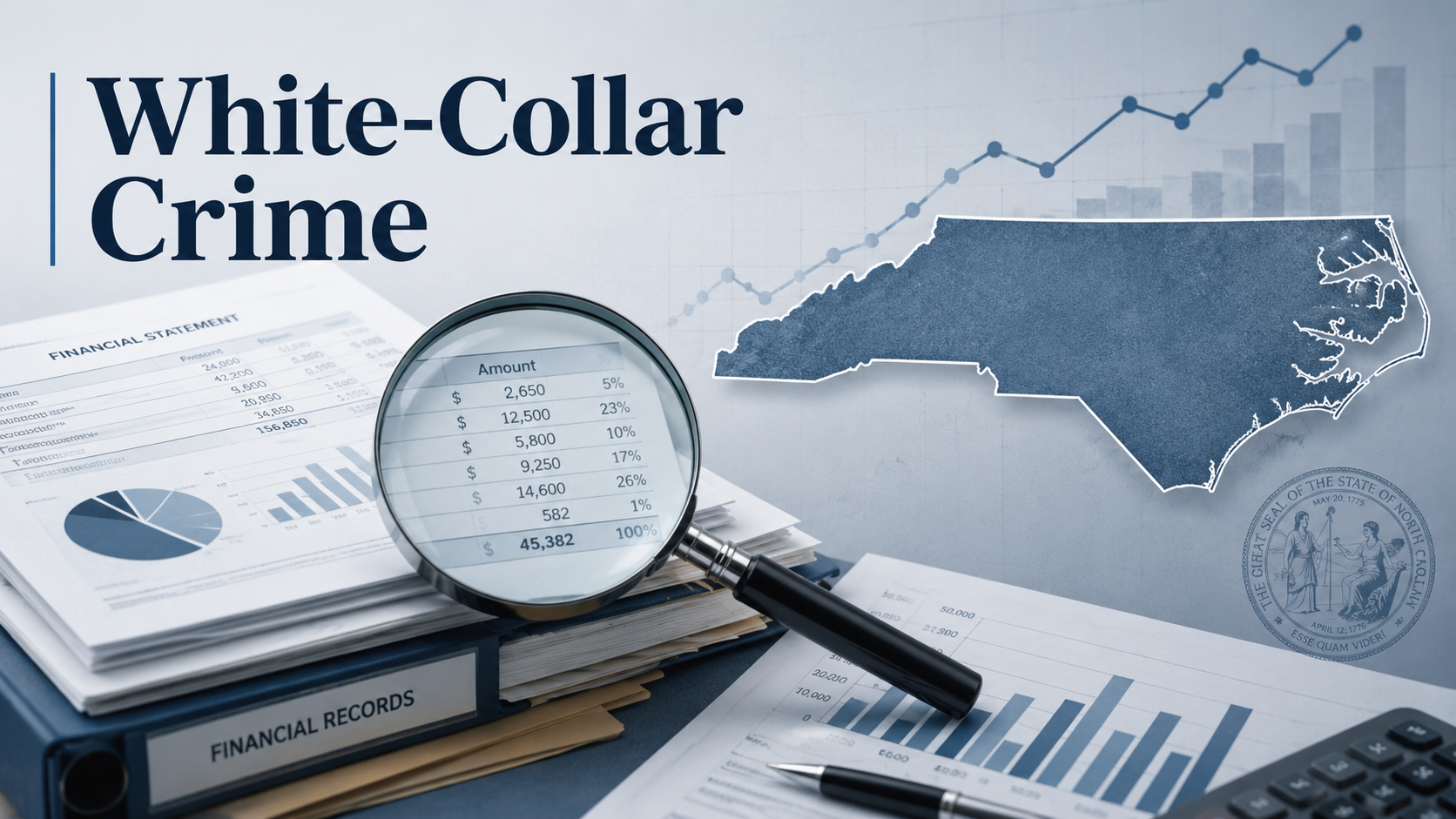 NC report finds rise in white-collar crime from 2020 to 2024