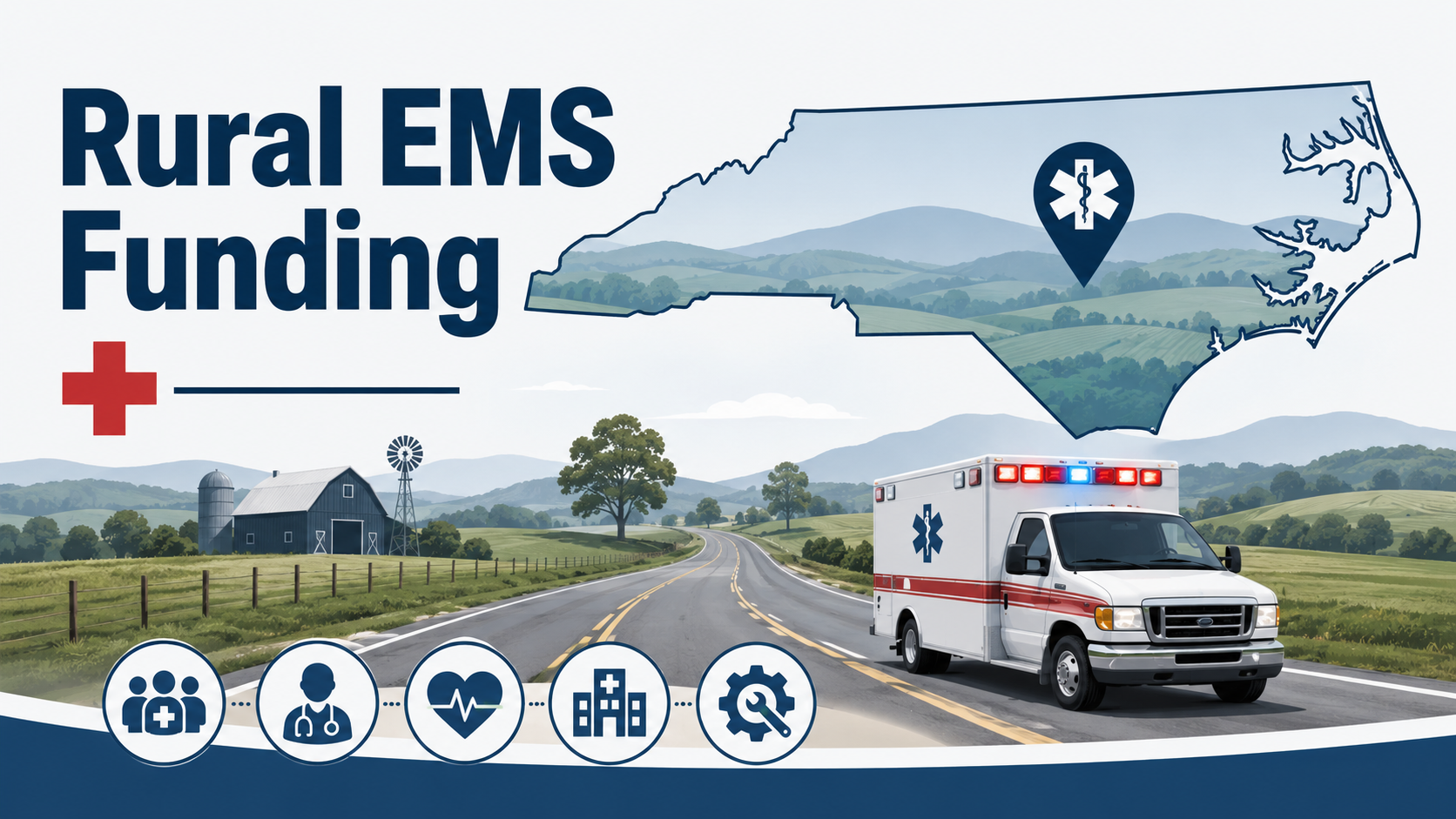 NCDHHS awards $10 million to strengthen EMS workforce in rural communities