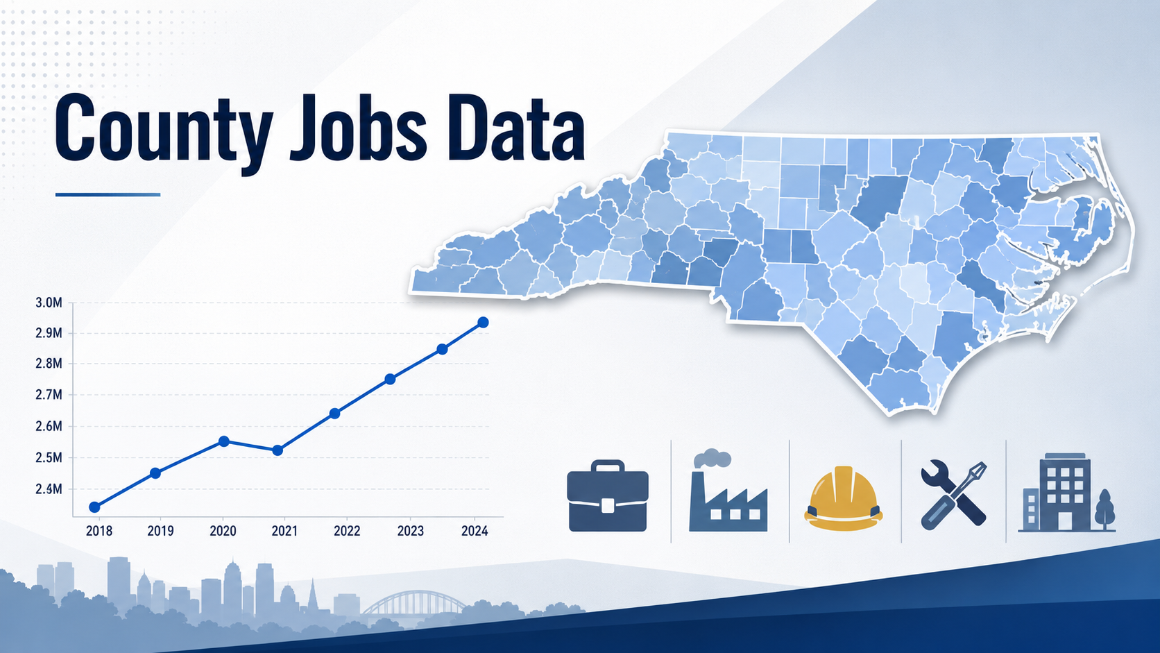 April unemployment rates fell in 57 North Carolina counties