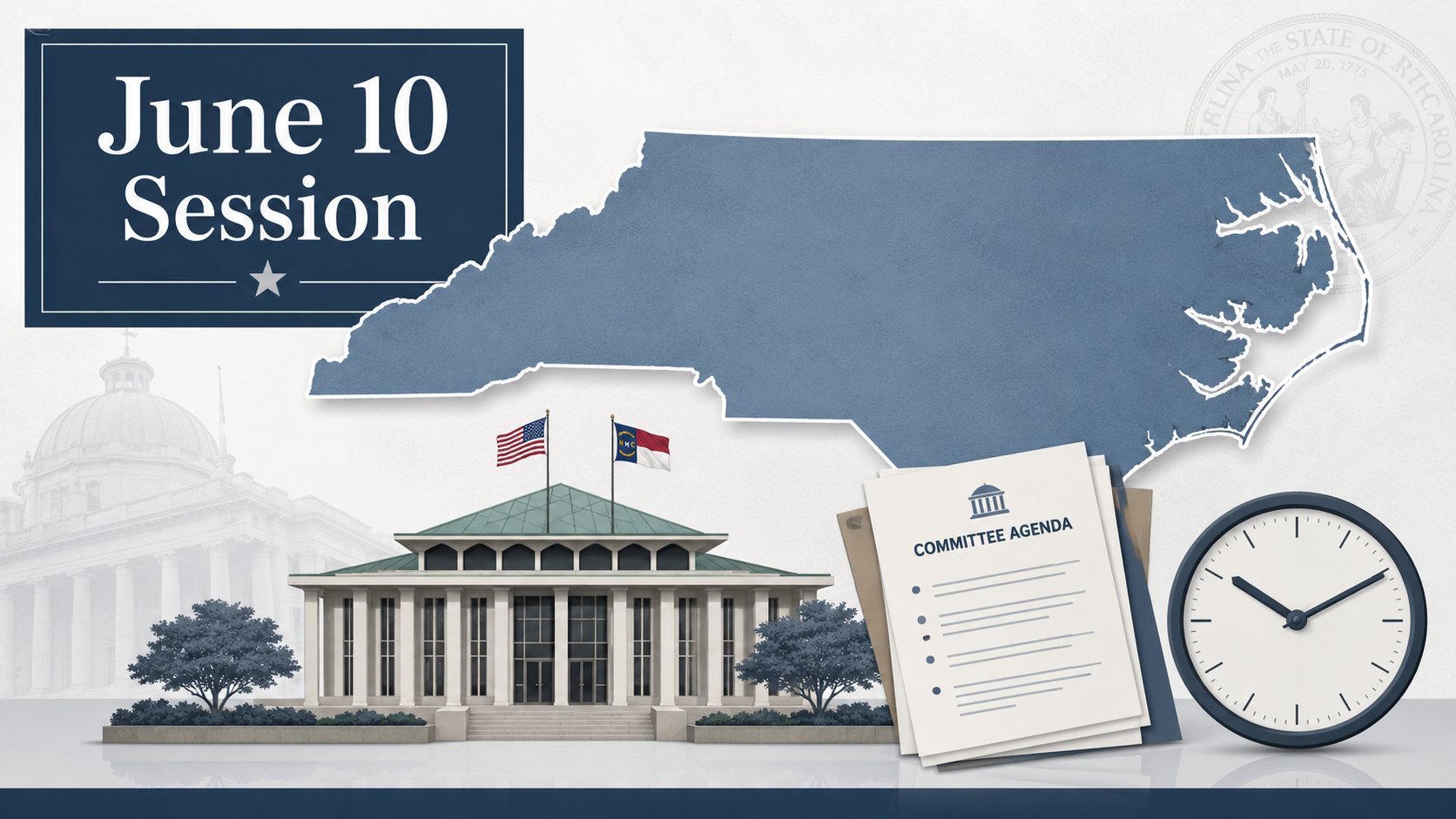 North Carolina lawmakers take up coastal rules, elections, E-Verify and juvenile law changes