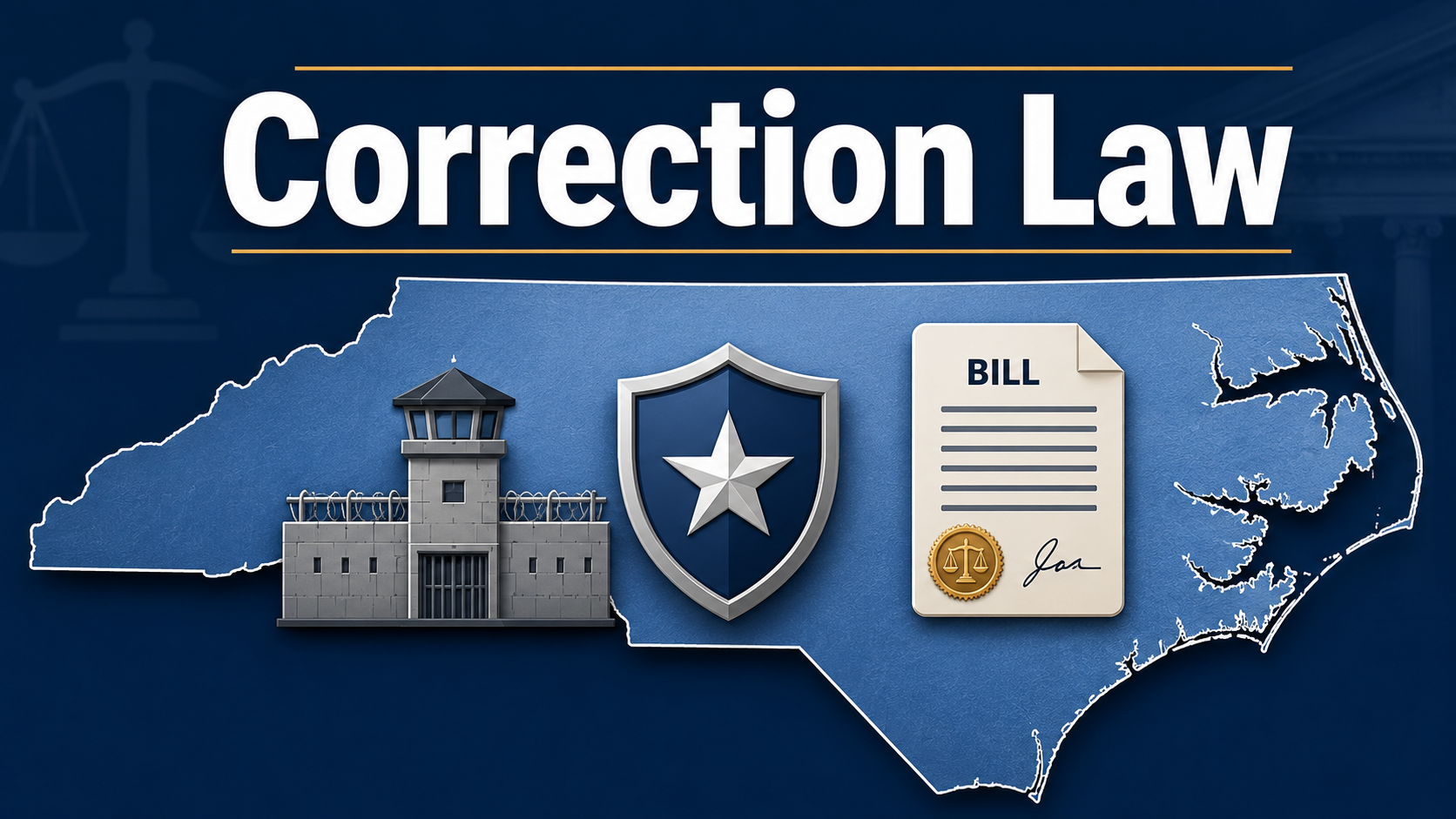 Adult correction bill becomes North Carolina law