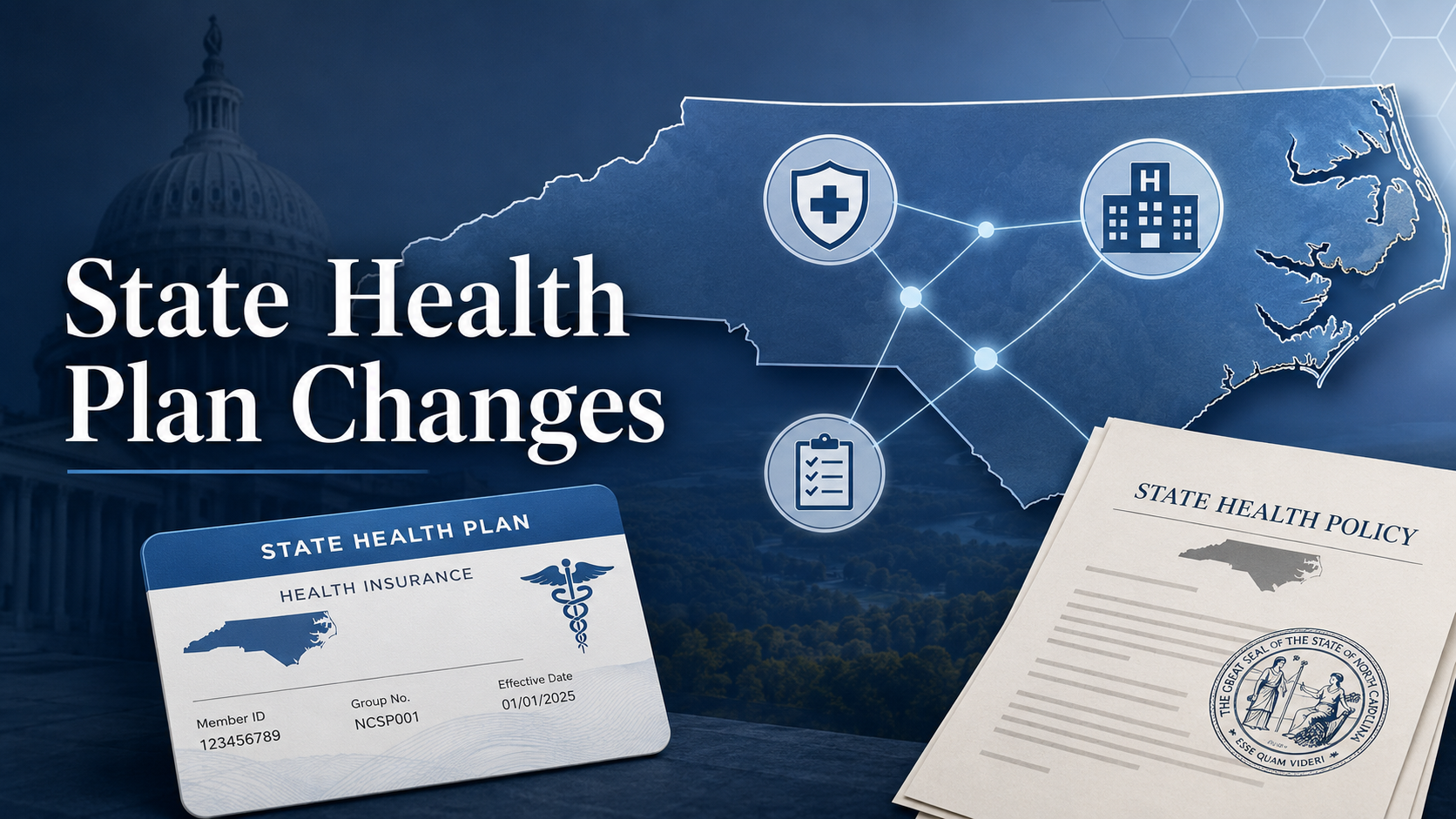 NC State Health Plan approves Blue Cross contracts and 2027 benefit changes
