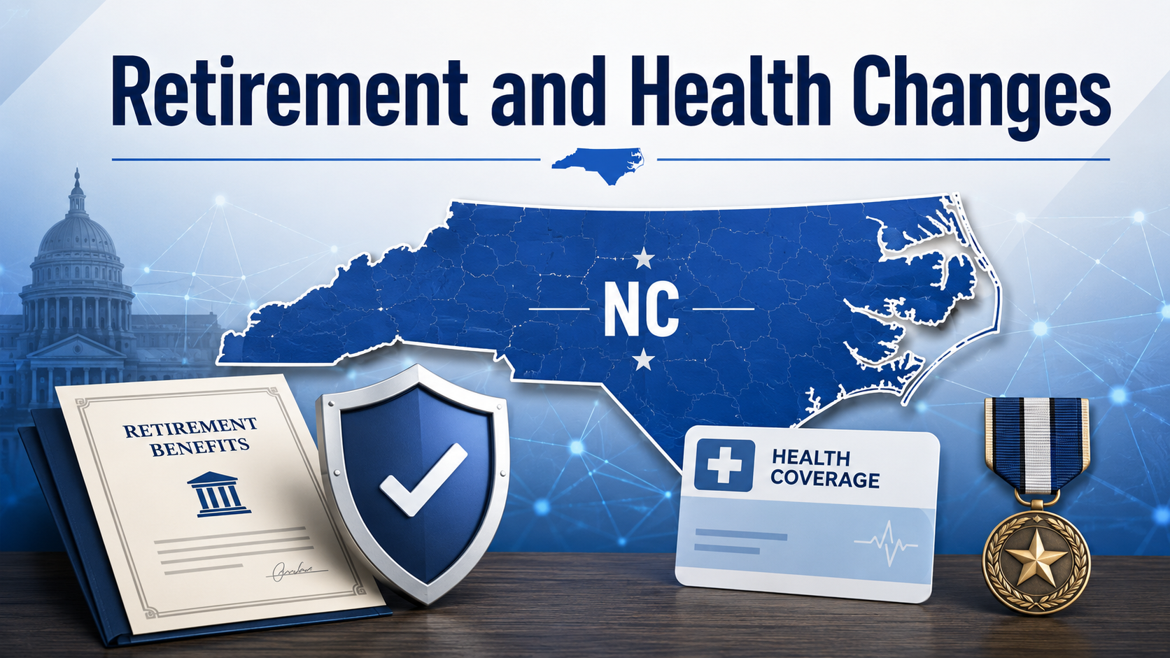 New NC law changes retirement benefits and State Health Plan coverage