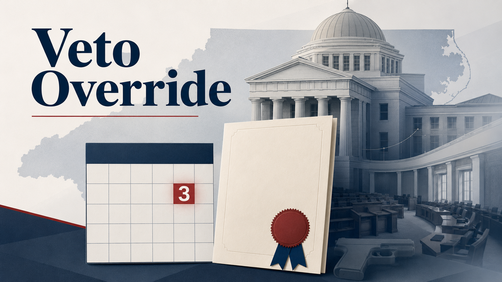 NC House schedules concealed-carry veto override for Aug. 3