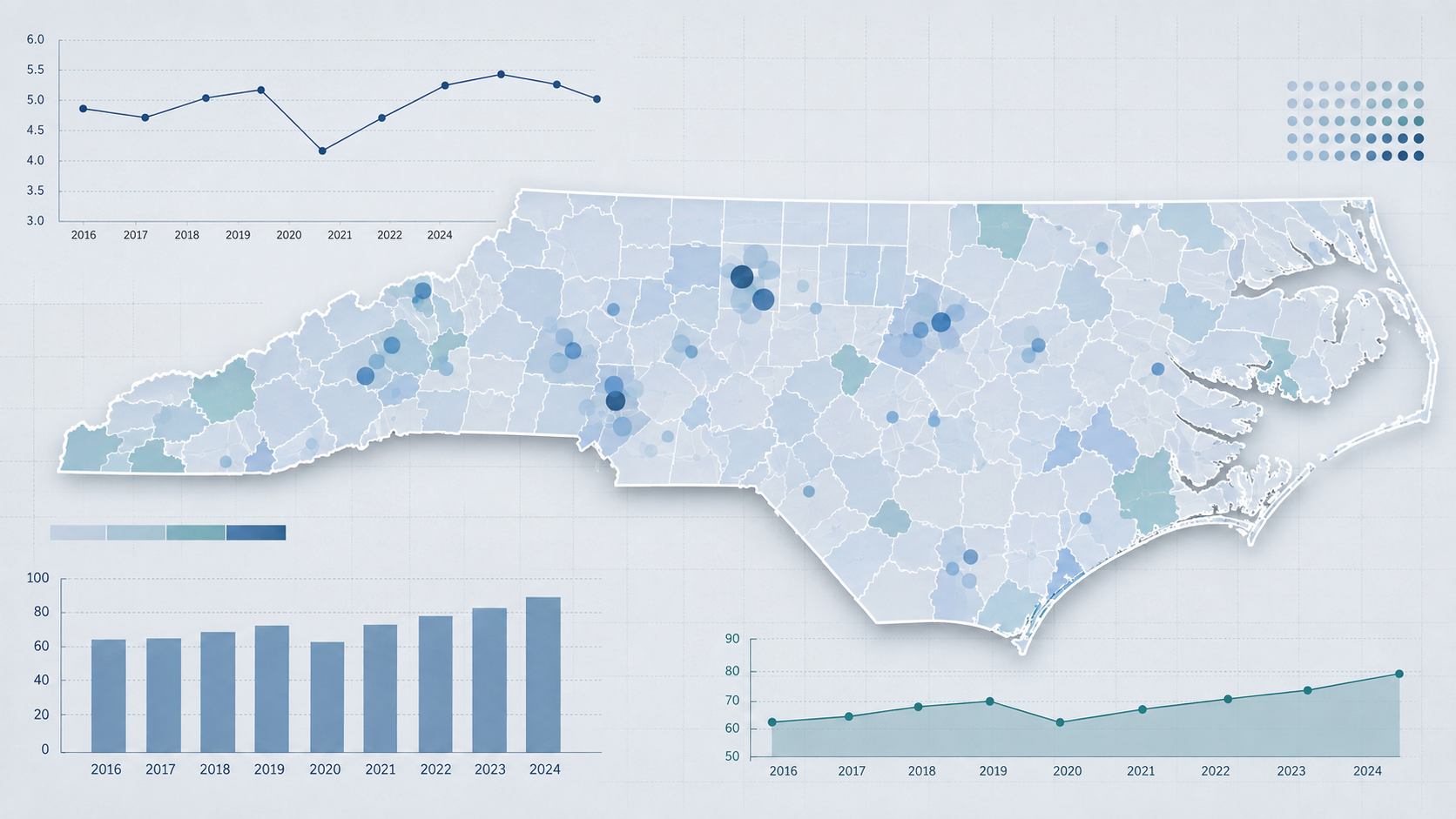 June unemployment rose in 39 North Carolina counties