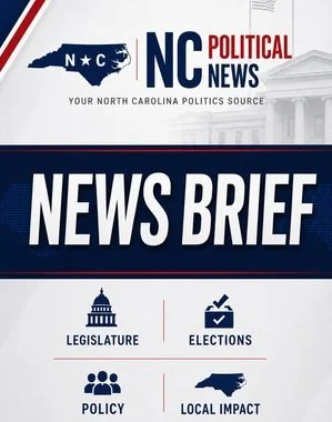 Today’s NC Political News briefs