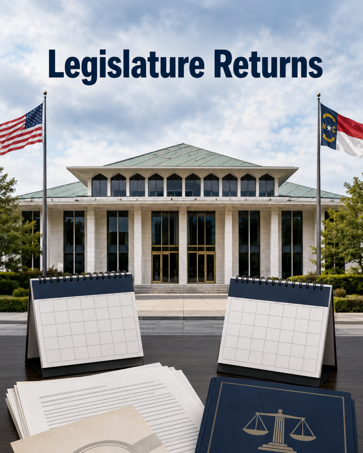 NC General Assembly reconvenes with vetoes and election laws eligible for action