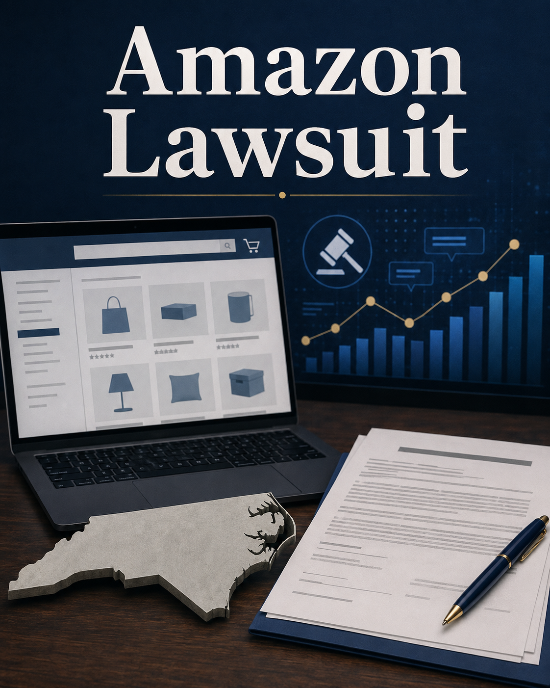 North Carolina joins lawsuit accusing Amazon of manipulating advertising auctions