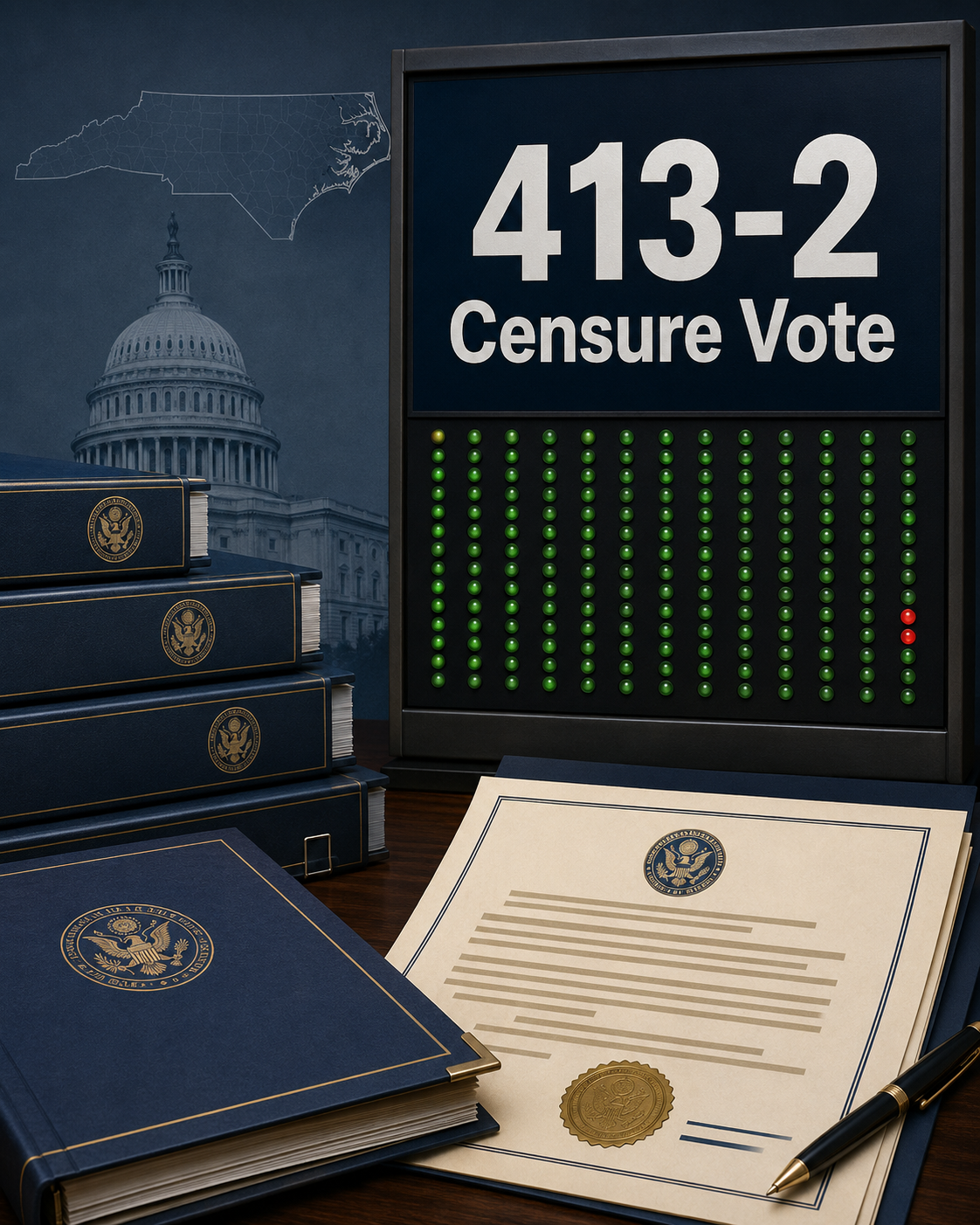 U.S. House censures North Carolina Rep. Chuck Edwards