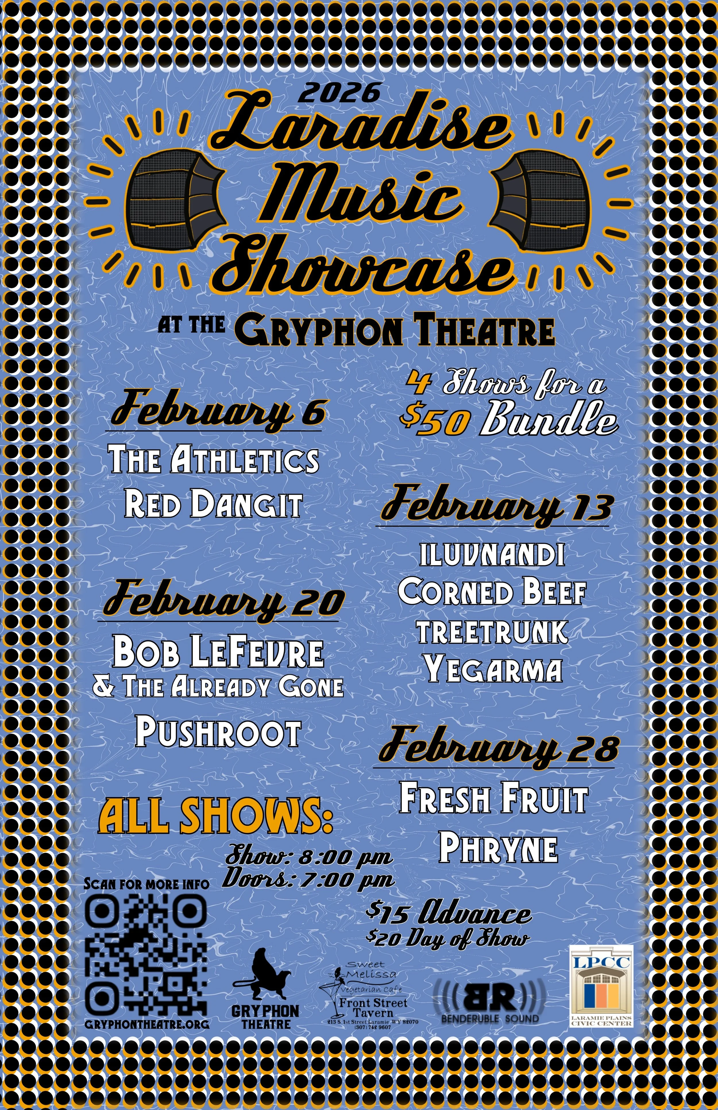 Laradise Music Showcase: The Athletics / Red Dangit