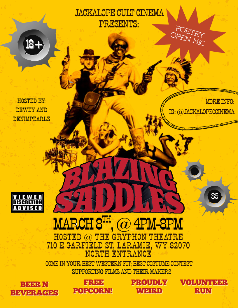 Jackalope Cult Cinema Presents: Blazing Saddles