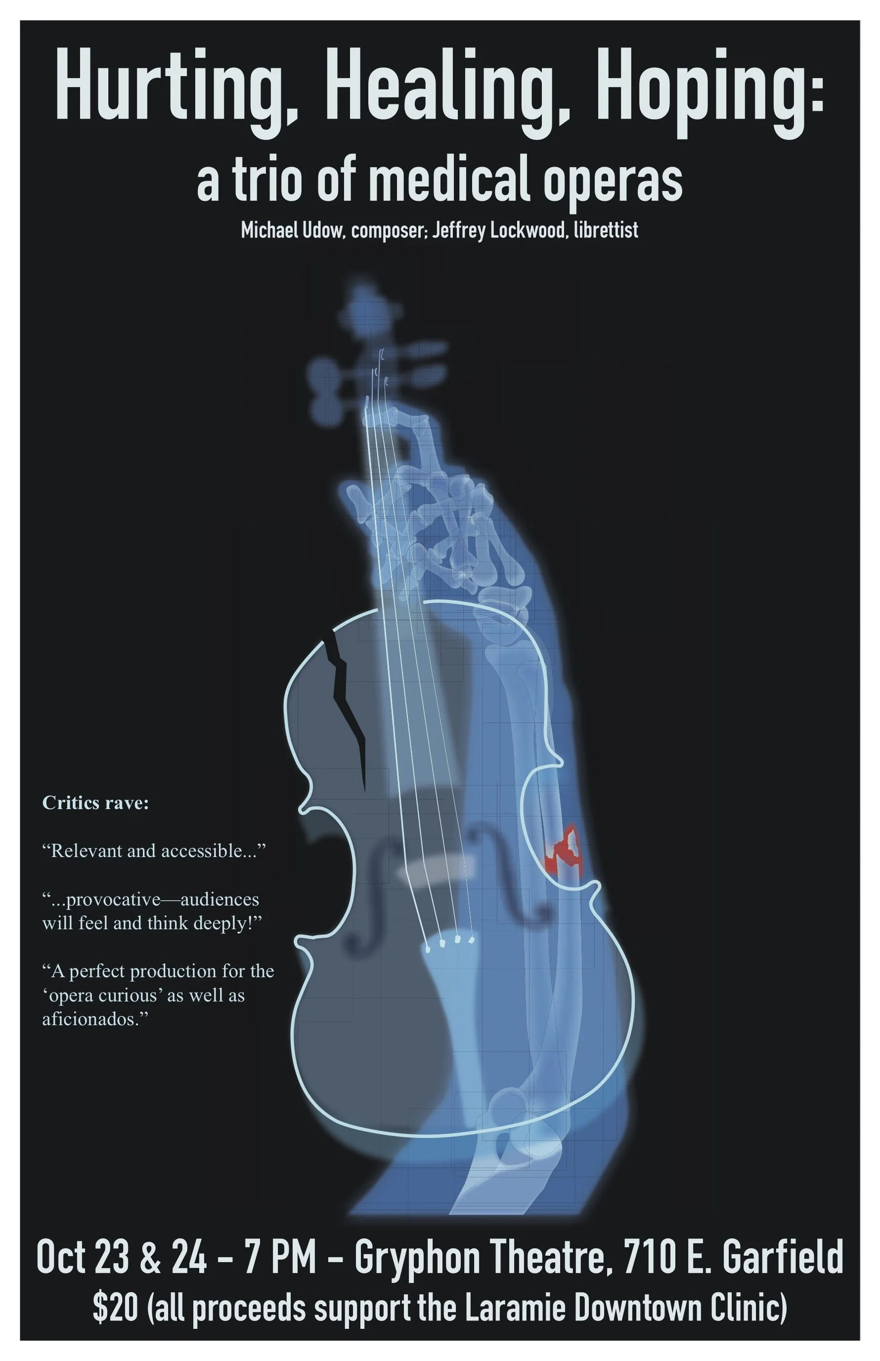 Hurting, Healing, Hoping: A Trio of Medical Operas 