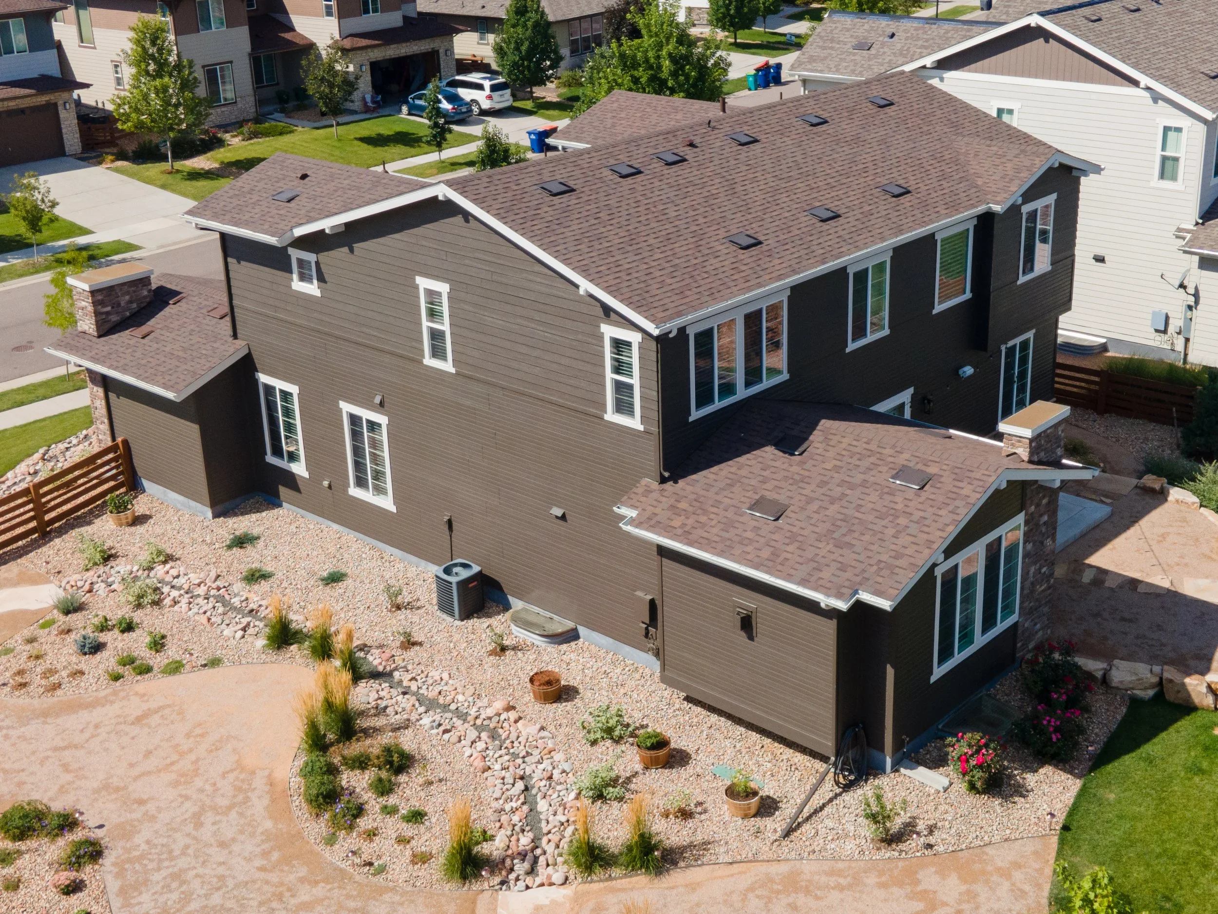 Repainting and a new roof were installed. Erie Colorado