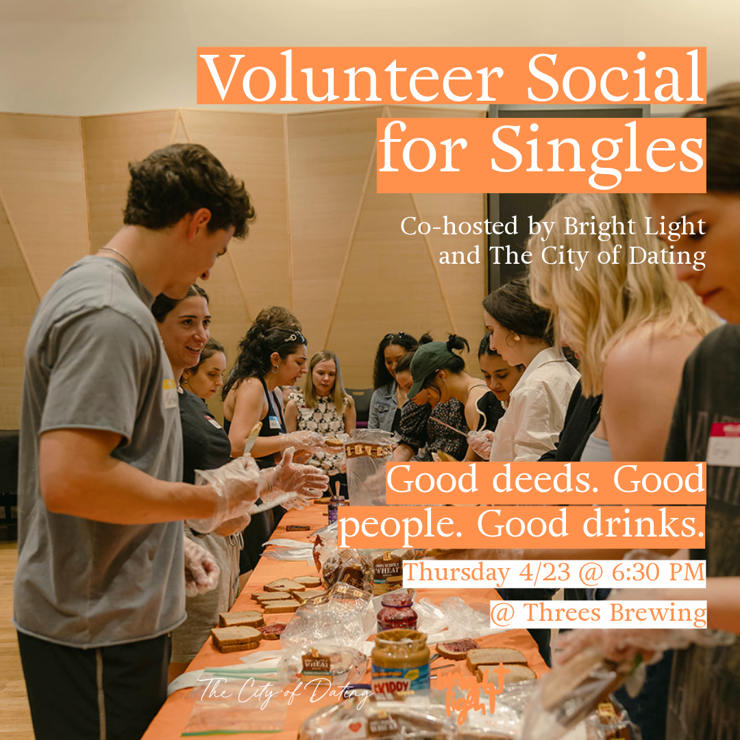 Volunteer Social for Singles