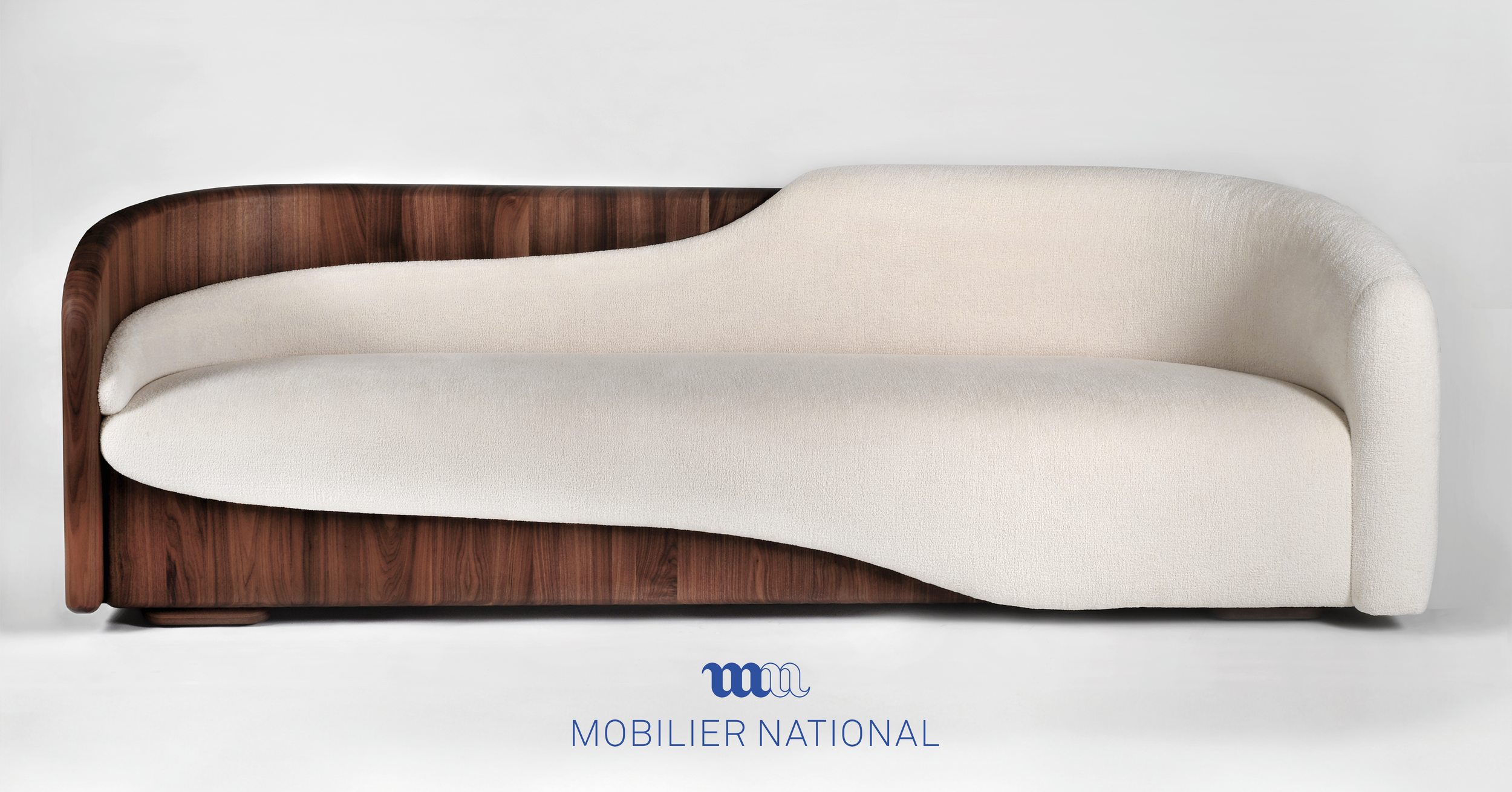 Ecume sofa par Brimbois, acquis par le Mobilier National en 2024.