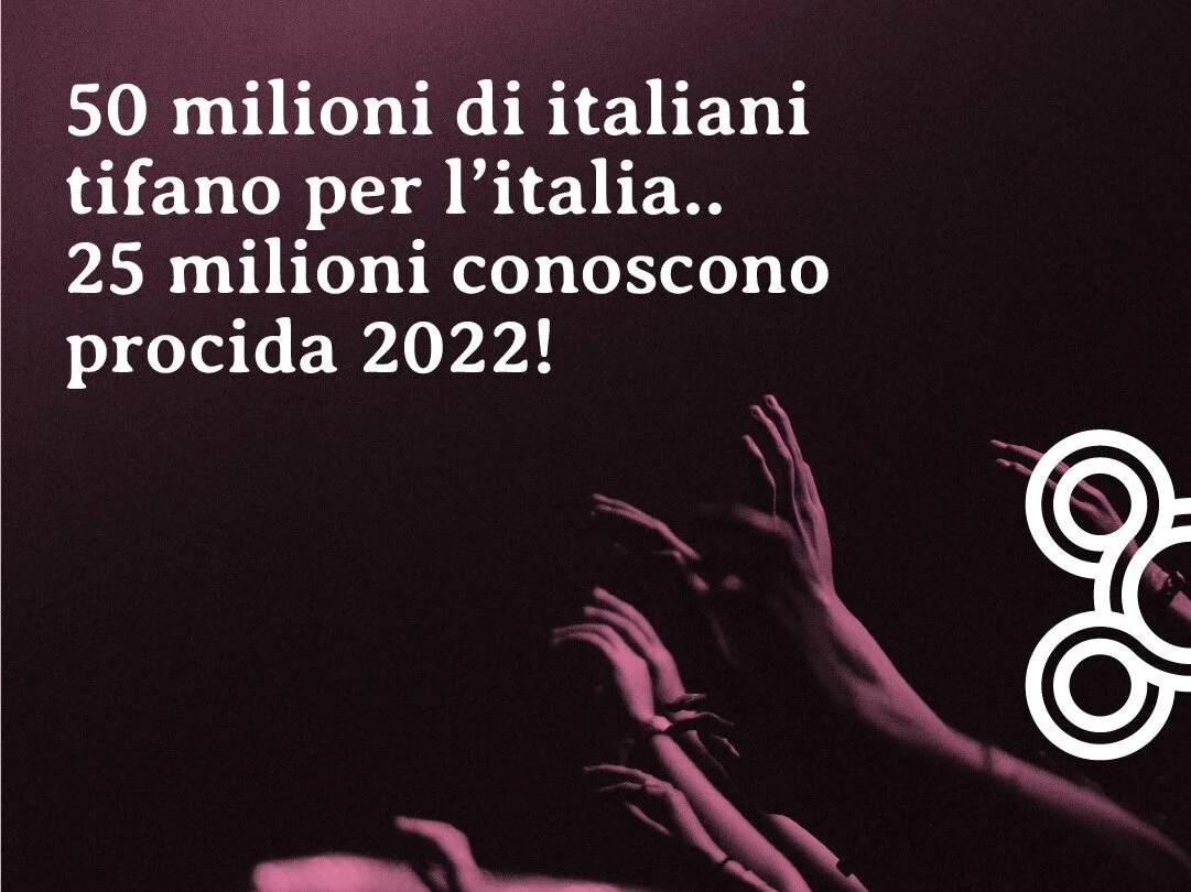 Un italiano su due sa che Procida è la Capitale Italiana della Cultura 2022
