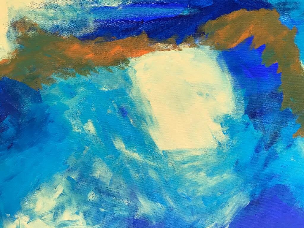 Esther Lüthold, Acryl auf Leinwand