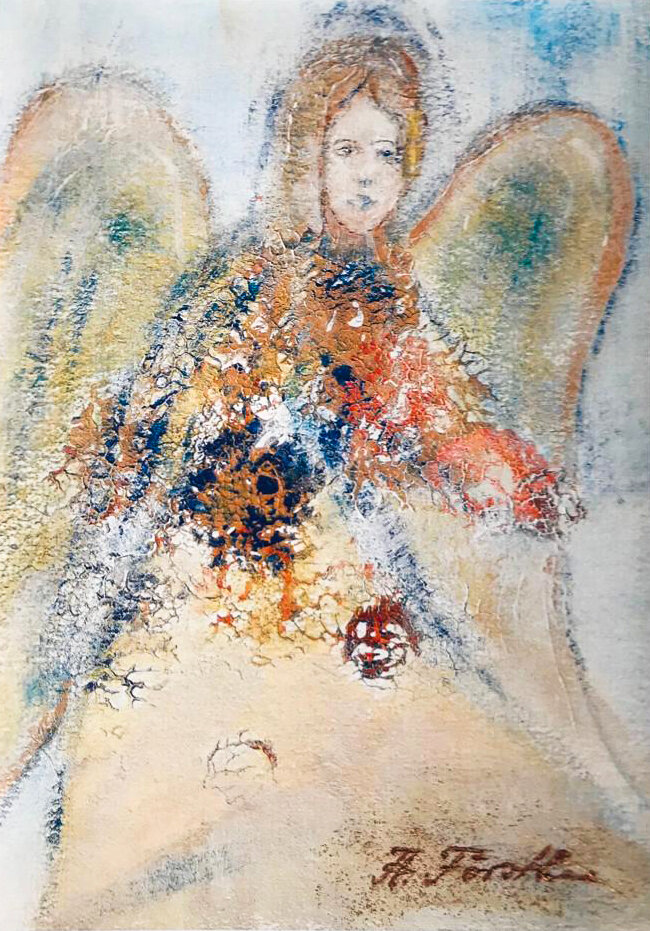 Anita Förstler, Acryl auf Papier