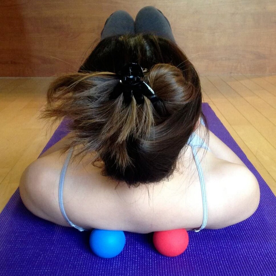 Class Four: Use Massage Balls in our yoga practice to breakup tension and patterns.