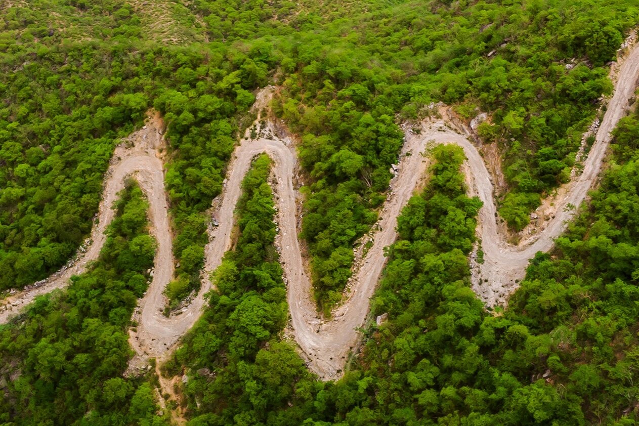   The way down to Al Hawtah, Walayat Rakhyut, Dhofar Governorate  