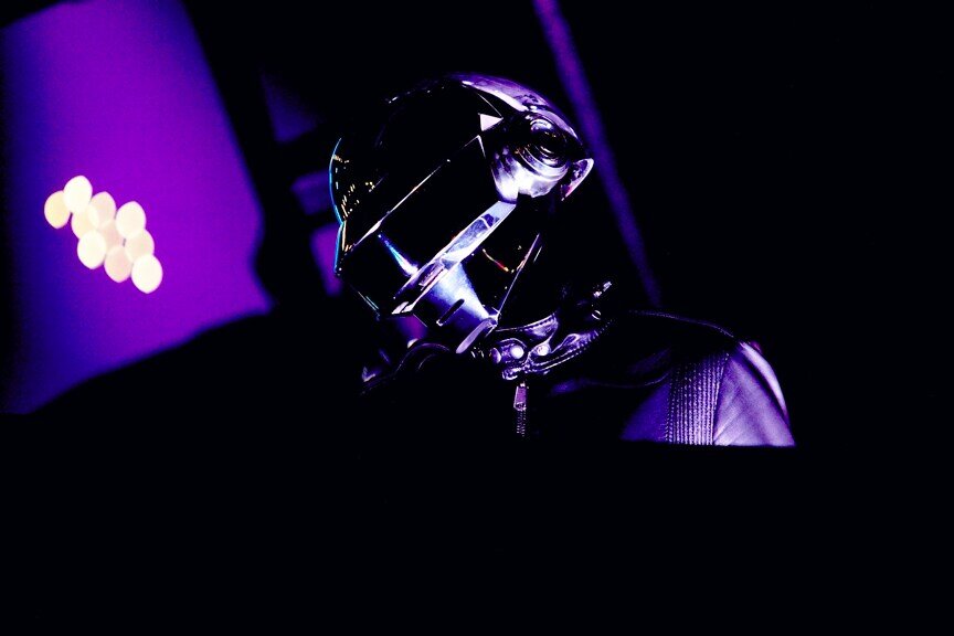 Daft Punk at Keyspan Park in Brooklyn, 2007 (Photo by Phillip Angert)
