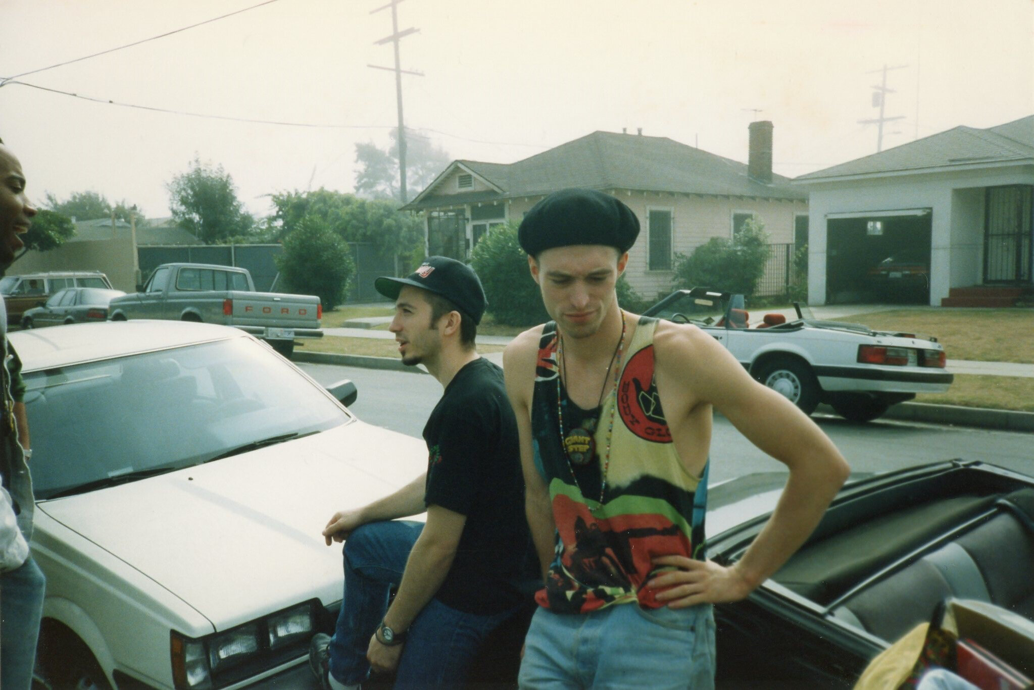 Jazzy Nice & Richard Worth in LA, 1991
