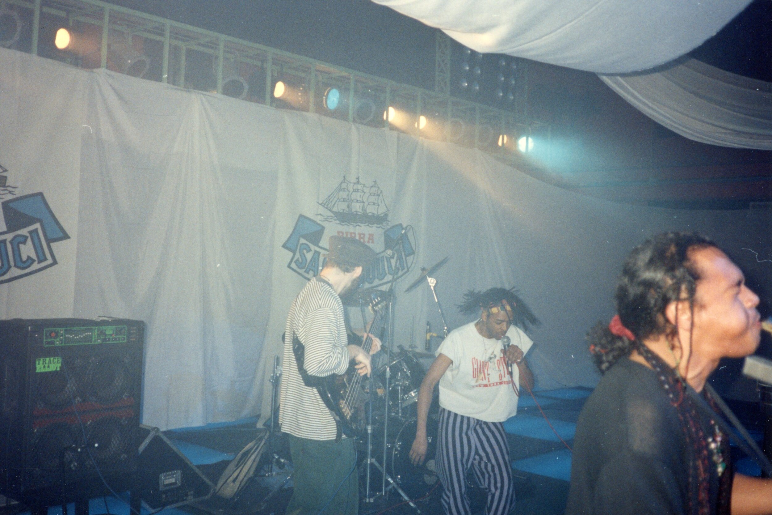 Jonathan Maron, Gordon “Nappy G” Clay, Jay Rodriguez in Europe, 1992