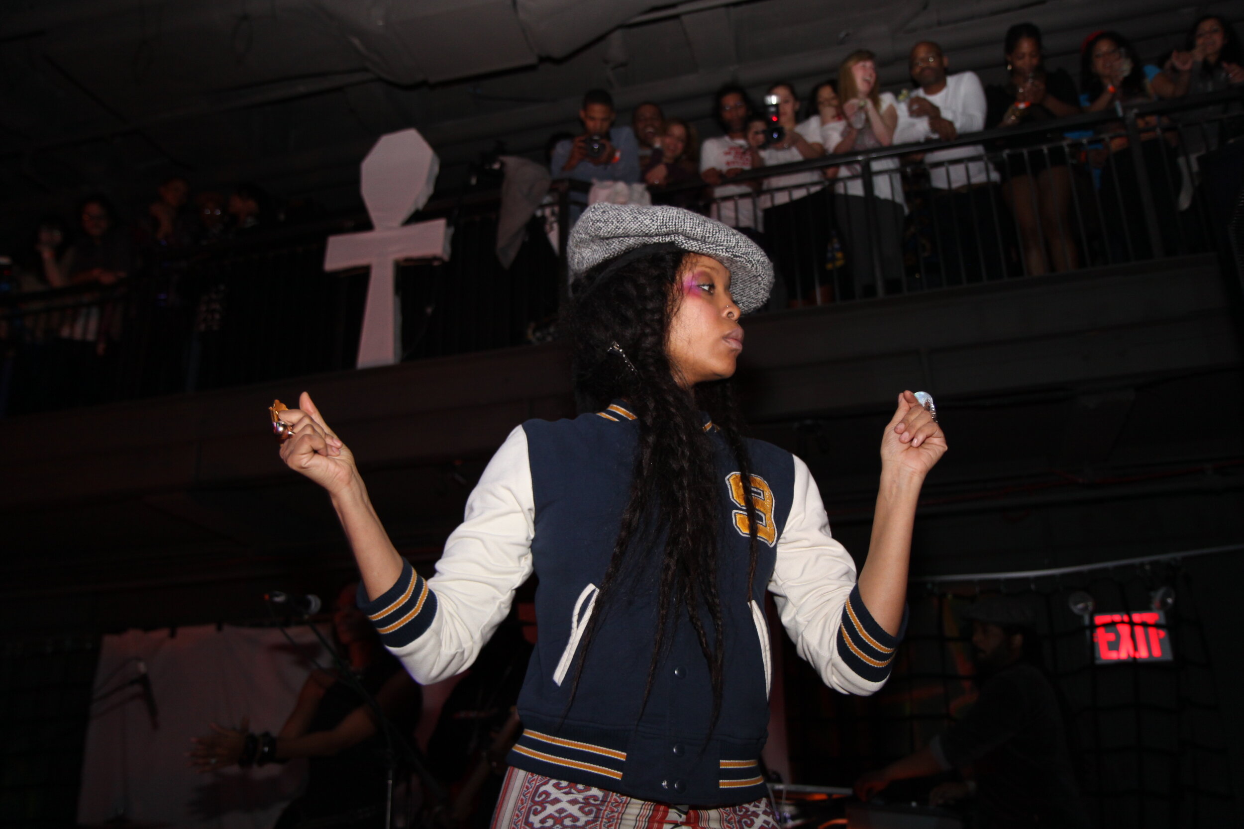 Erykah Badu at Good Units in NYC, 2010