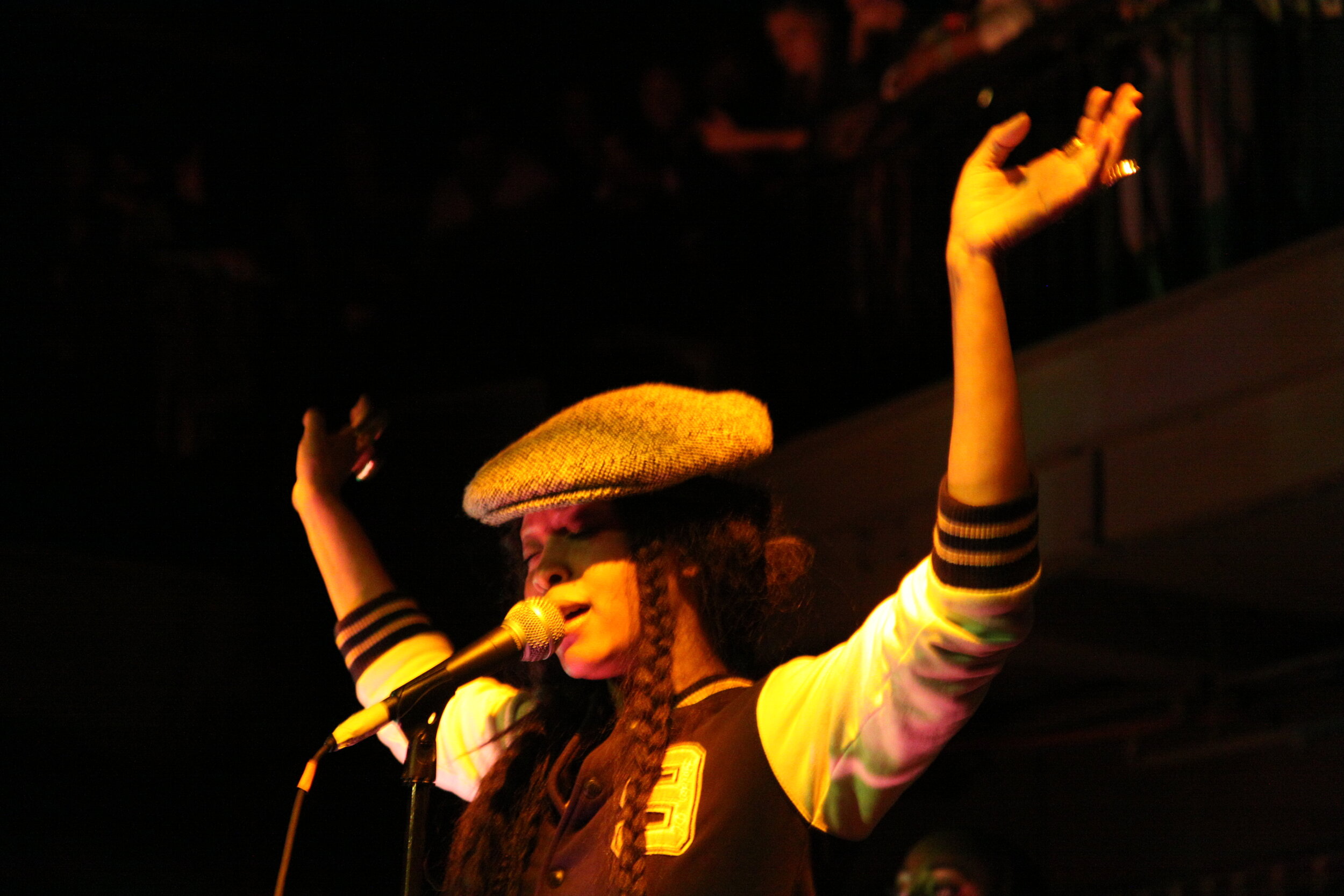 Erykah Badu at Good Units in NYC, 2010