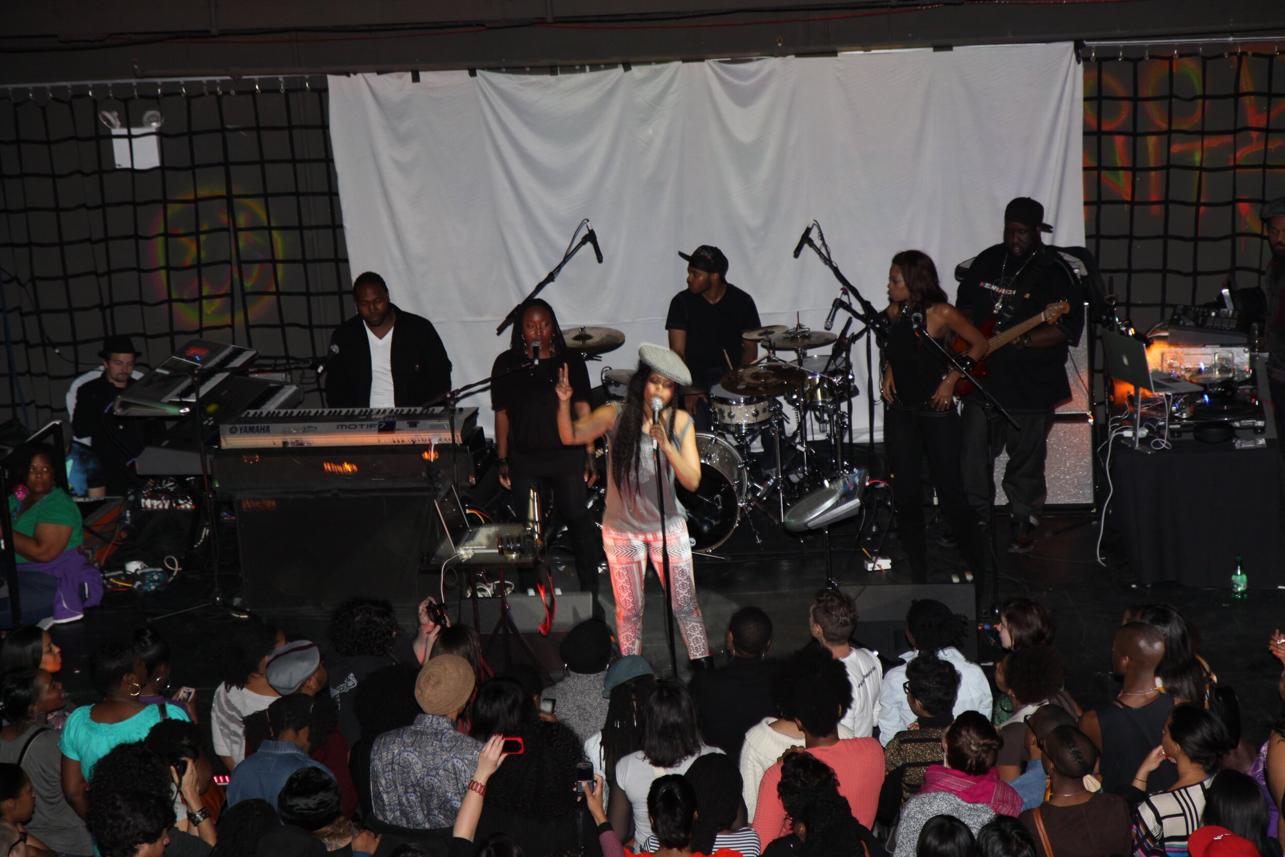 Erykah Badu at Good Units in NYC, 2010