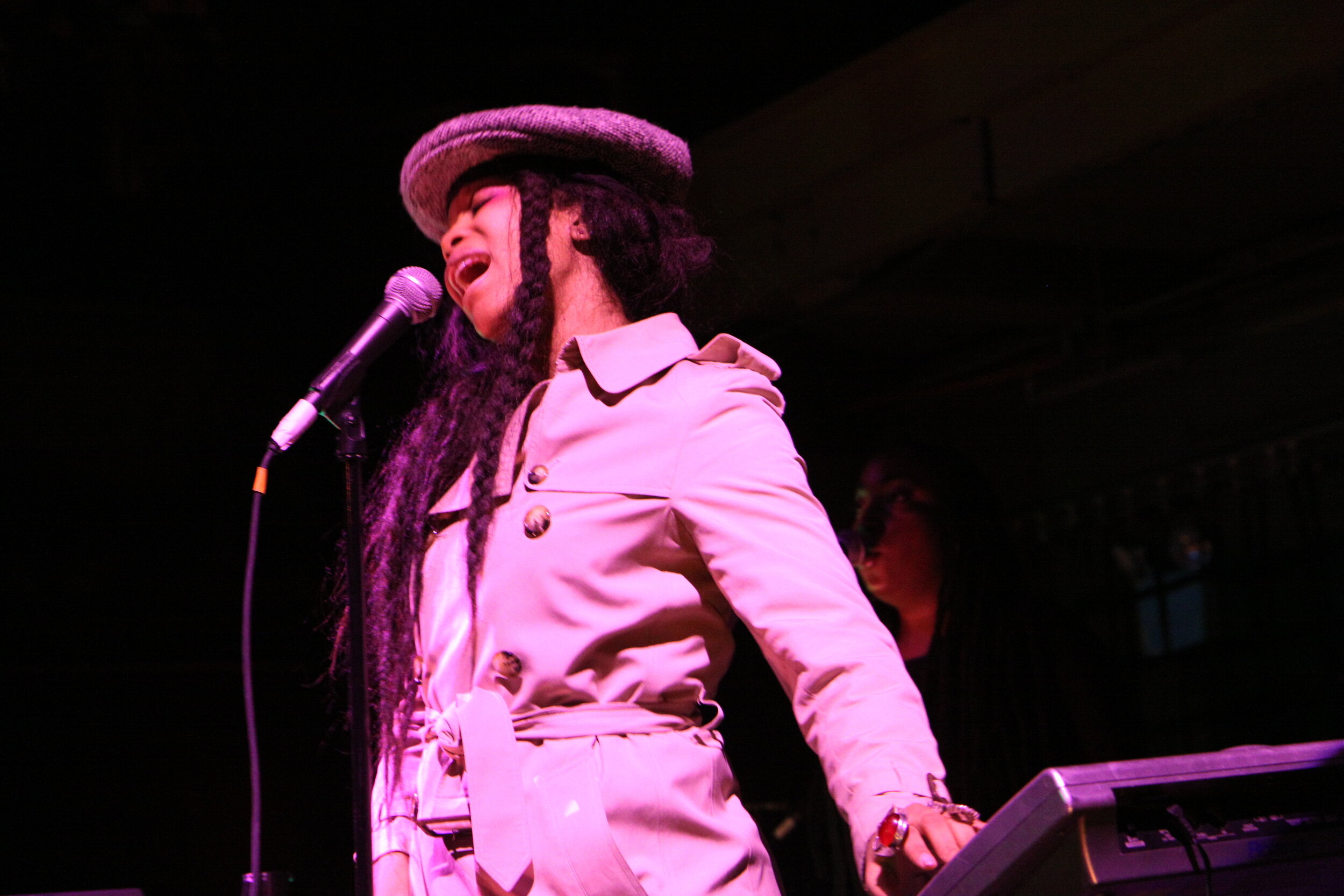 Erykah Badu at Good Units in NYC, 2010