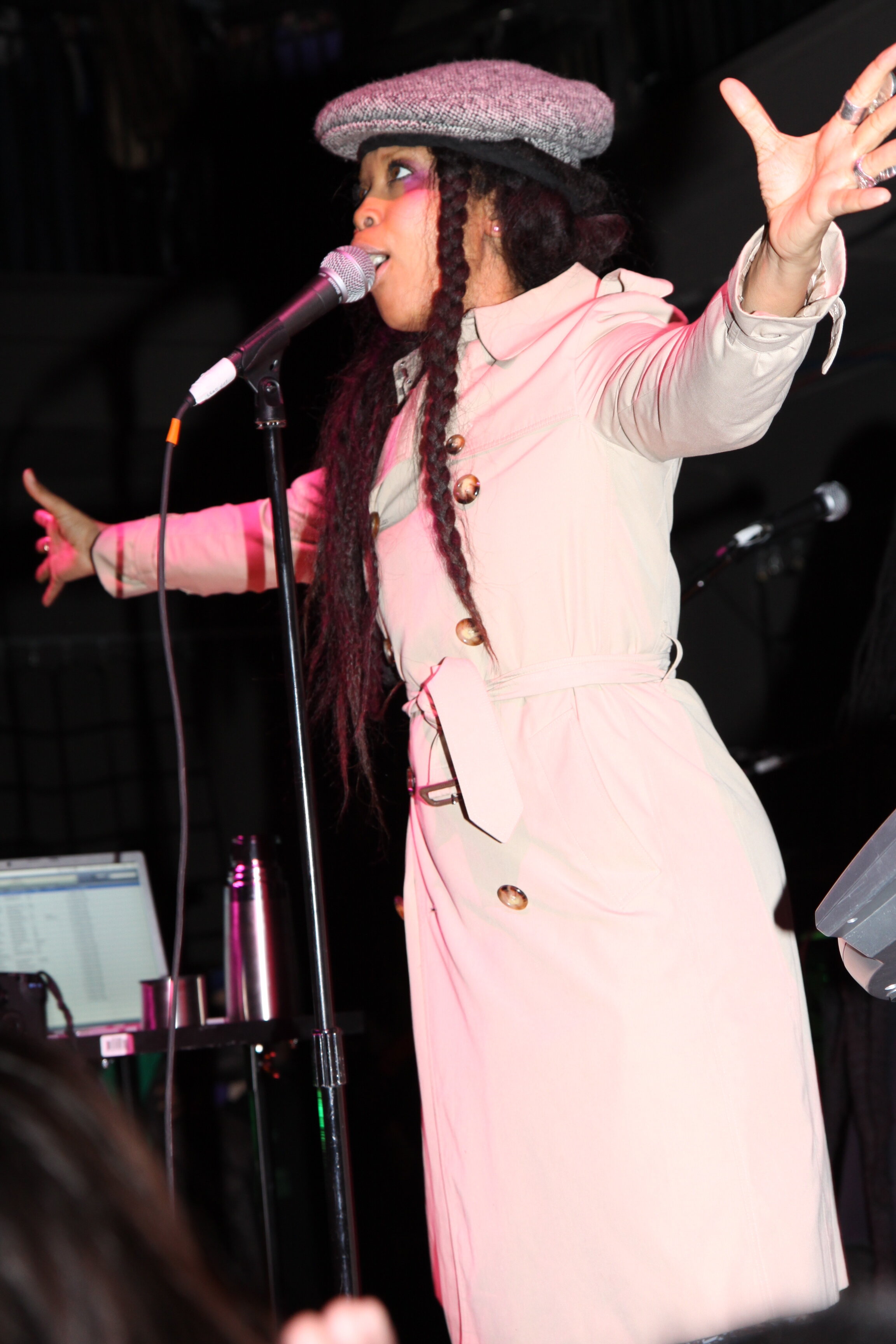 Erykah Badu at Good Units in NYC, 2010