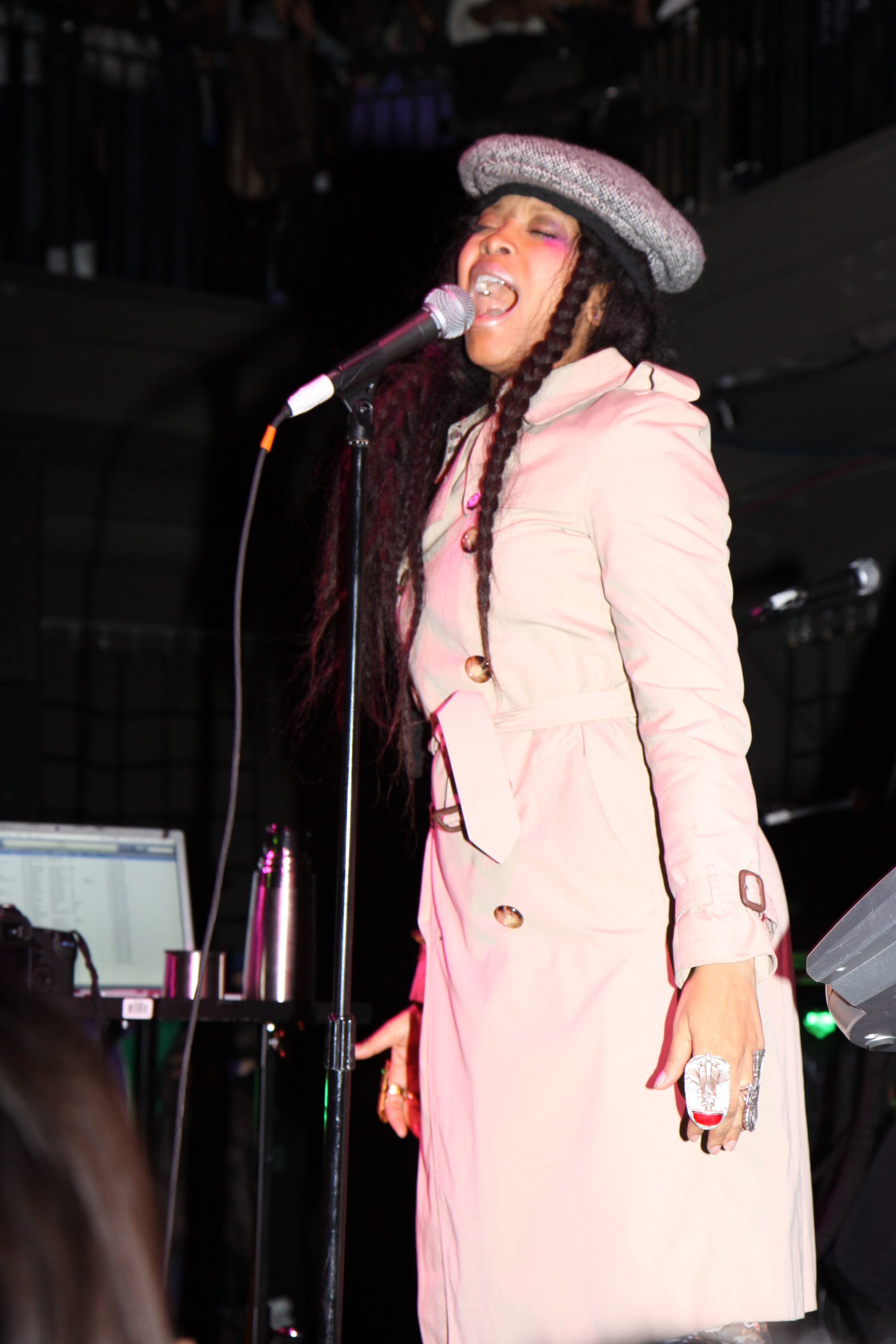 Erykah Badu at Good Units in NYC, 2010