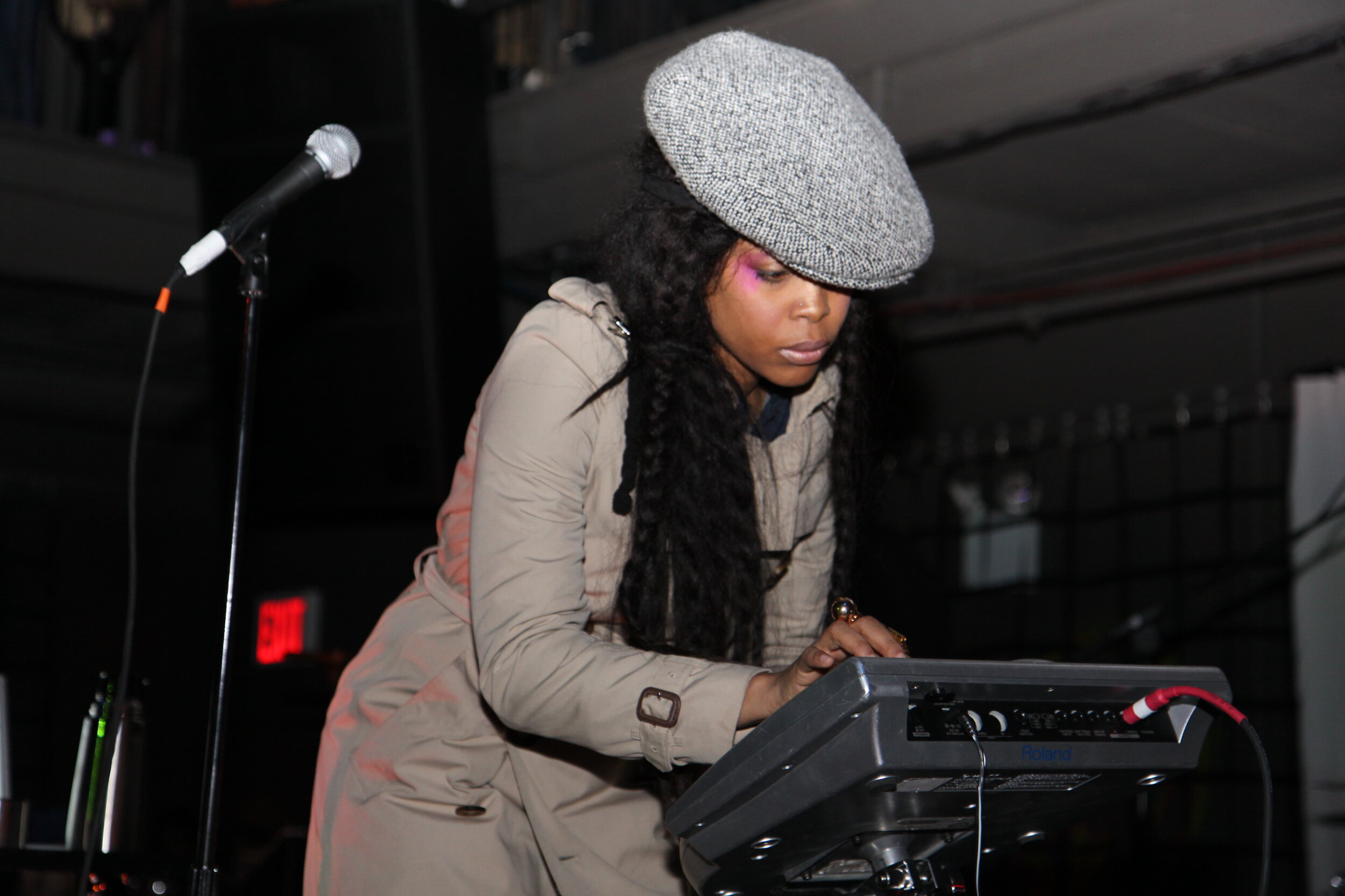 Erykah Badu at Good Units in NYC, 2010
