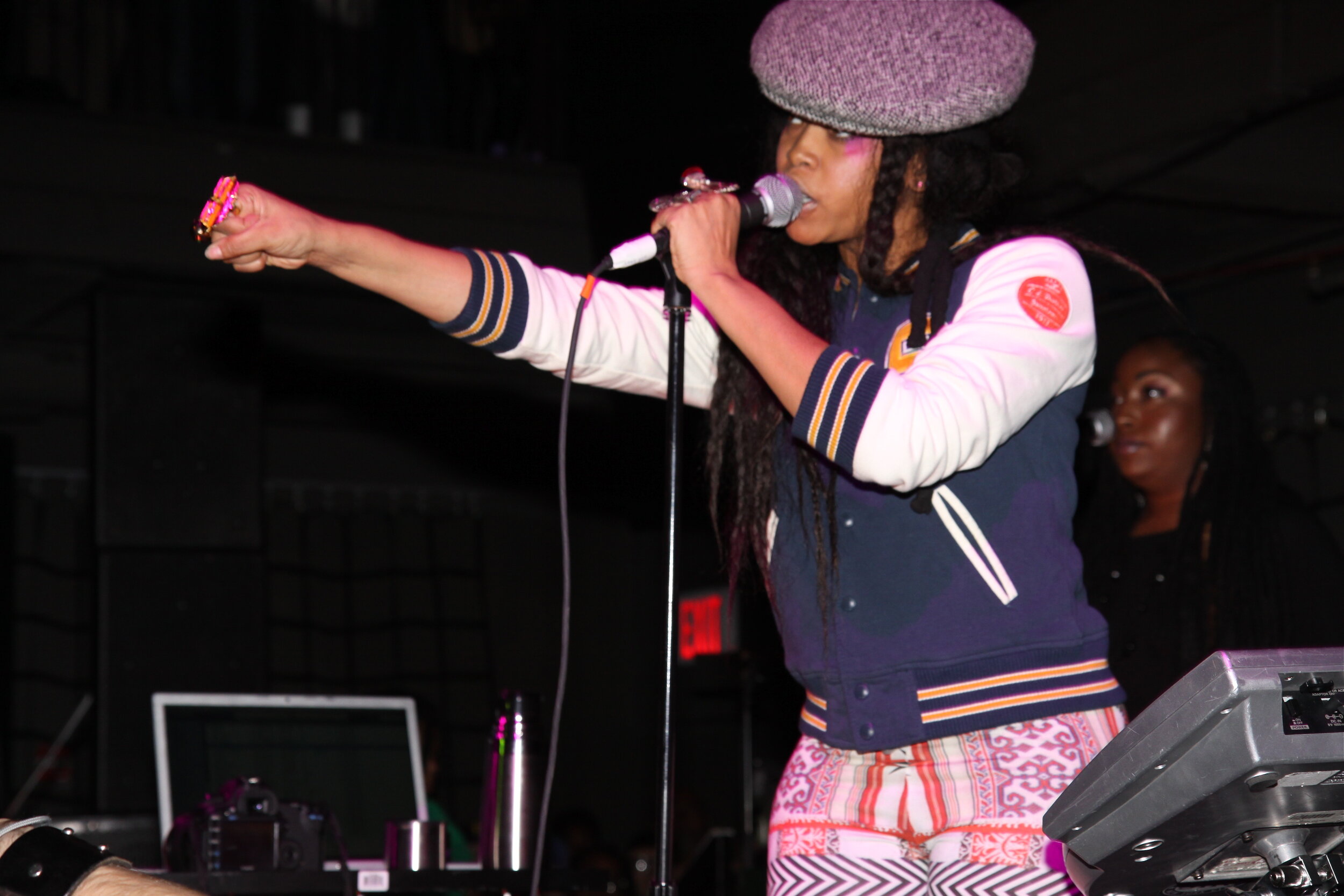 Erykah Badu at Good Units in NYC, 2010