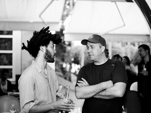 Taylor McFerrin, Matthias Heilbronn (Photo by Phillip Angert)